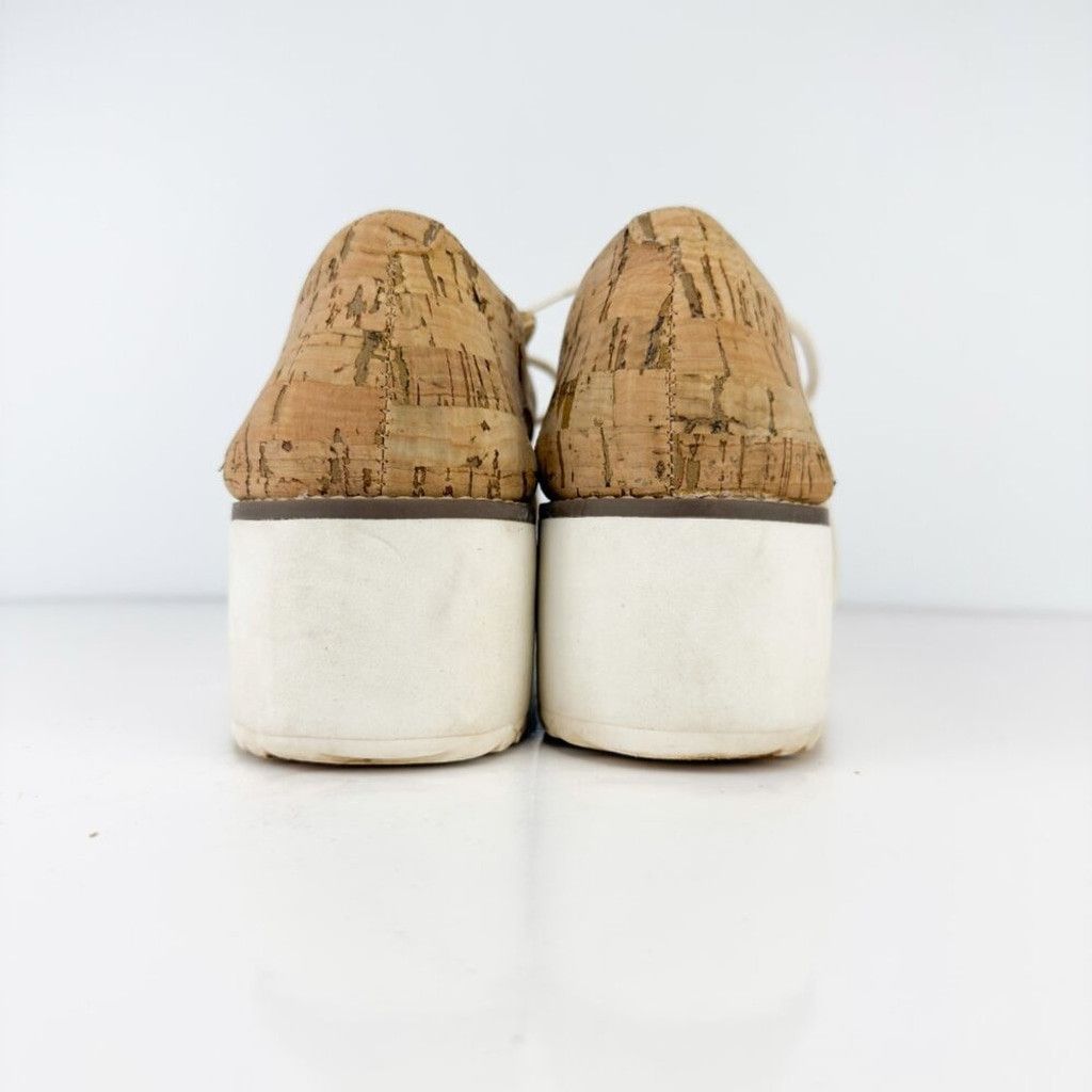 SCHUTZ SCHUTZ Oxford Cut Out Cork Lightweight Contemporary Tan Size US 11 / IT 41 - 8 Thumbnail