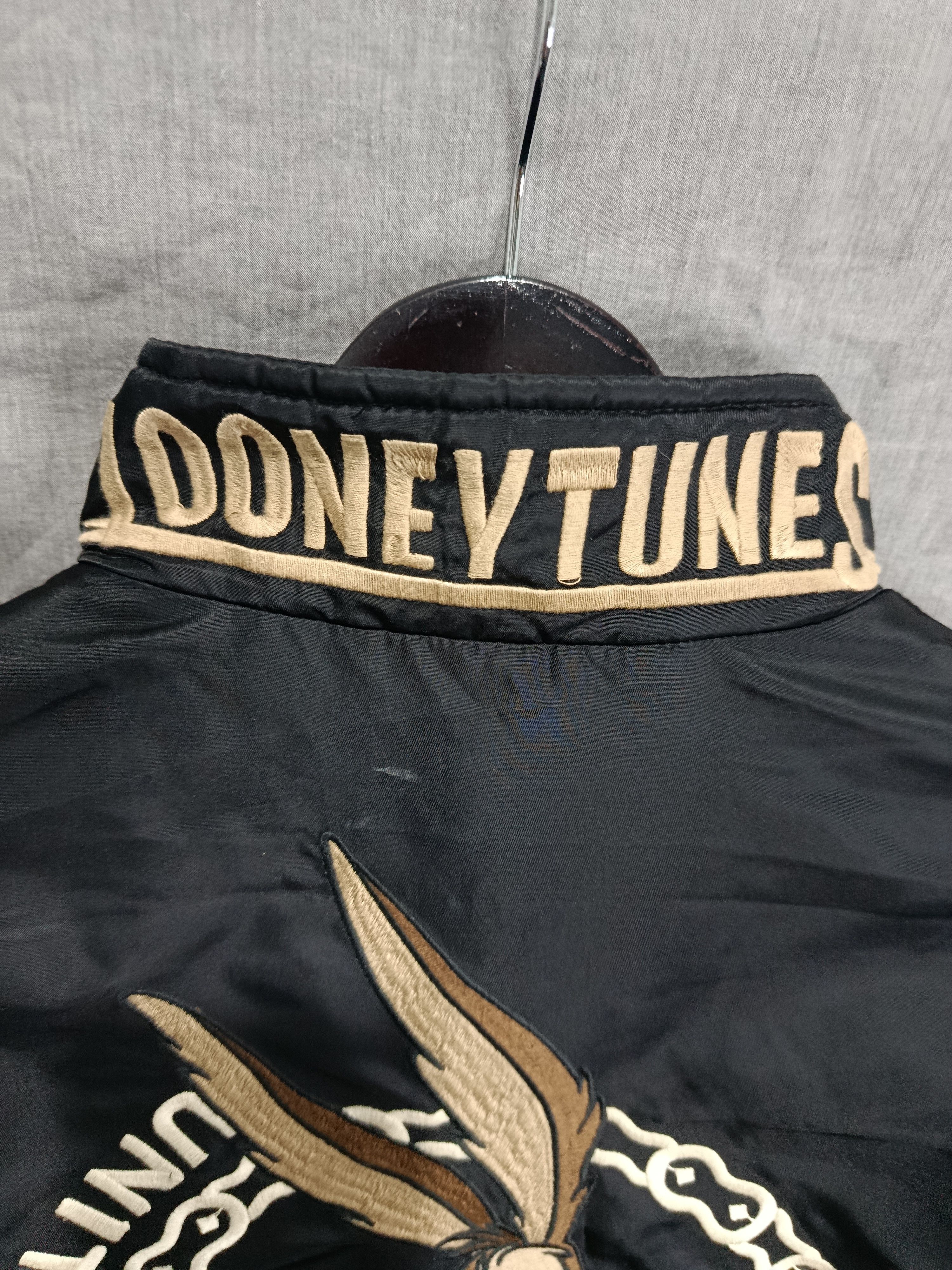 Vintage Castle leathers double G x Looney tunes bomber jacket Size US L / EU 52-54 / 3 - 7 Thumbnail
