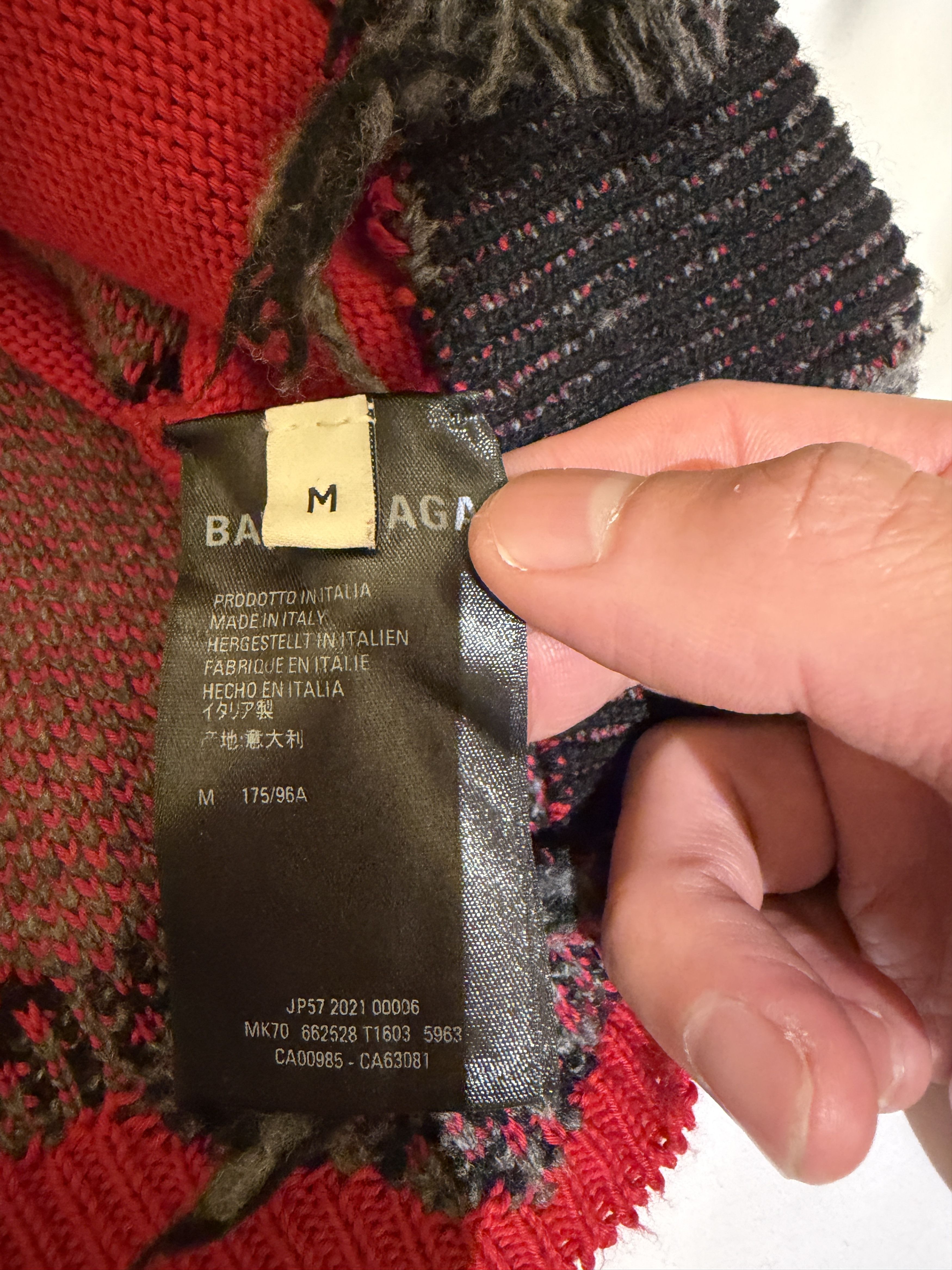 Balenciaga Balenciaga FW21 Distressed Ripped Sweater Size US S / EU 44-46 / 1 - 4 Thumbnail
