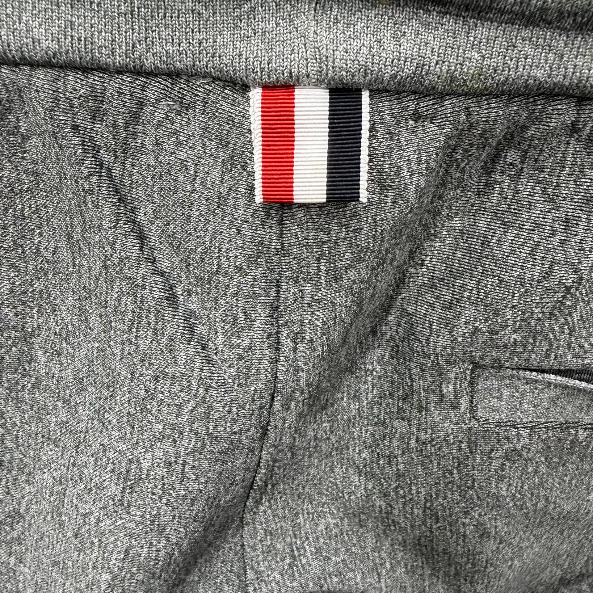 Thom Browne Thom Browne Gray Diamond Knee Panel Sweatpants 1 Size US 29 - 6 Thumbnail