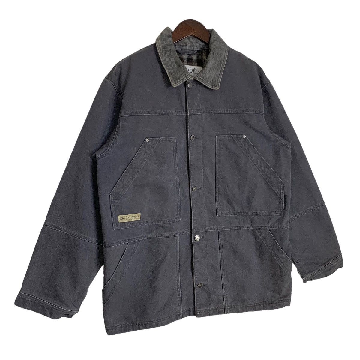 Columbia Vintage Columbia F03 PM5027 Cavas Workwear Jacket Size L Size US L / EU 52-54 / 3 - 3 Thumbnail