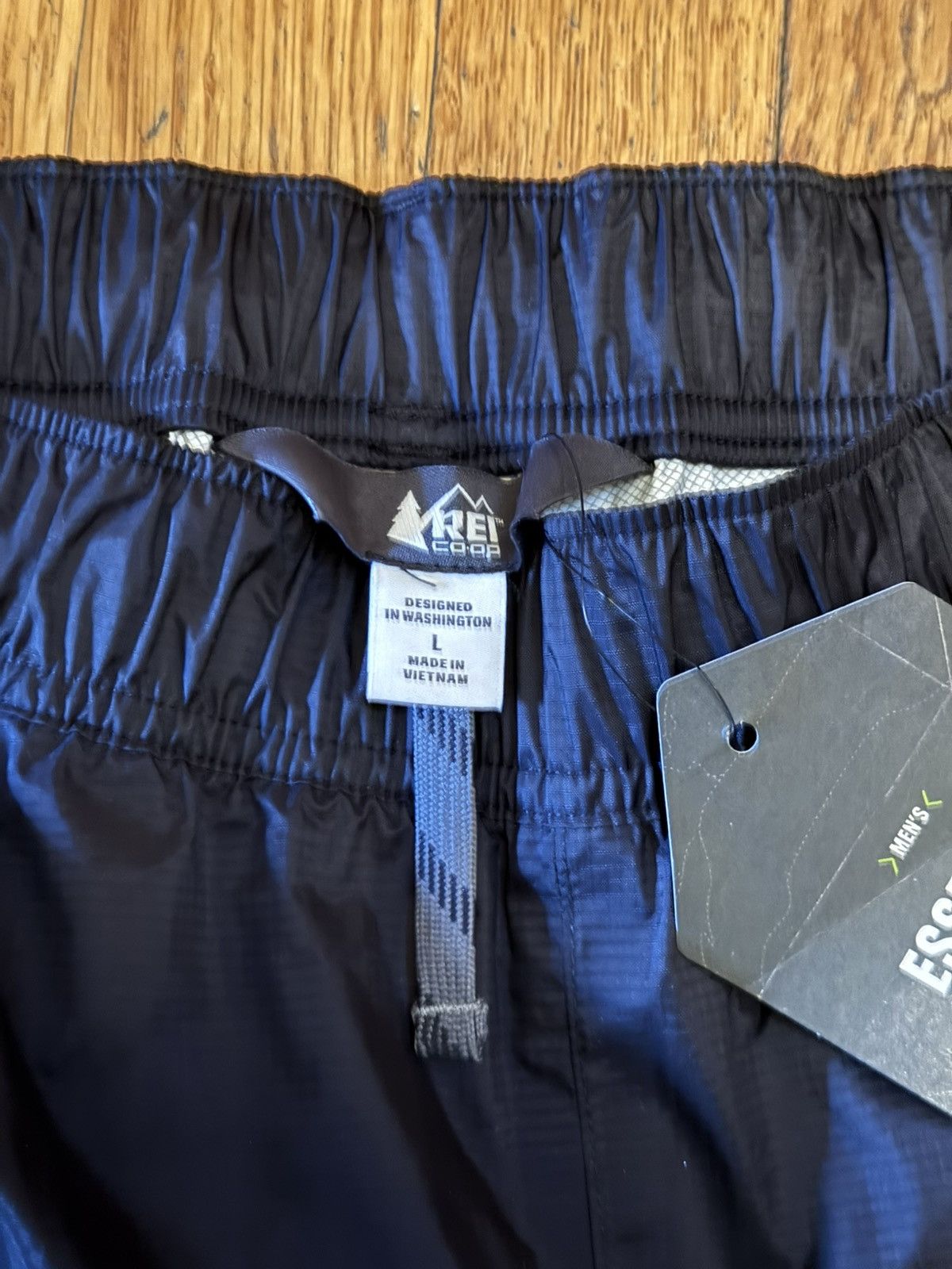 Rei REI Black Rain Pants Size US 34 / EU 50 - 4 Thumbnail