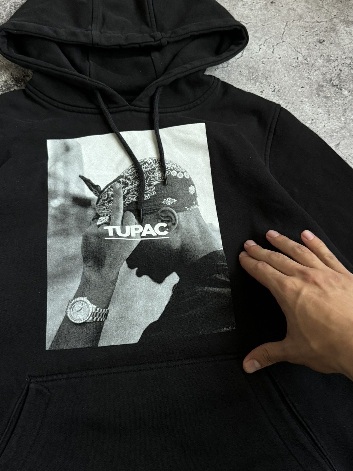 Band Tees × Vintage Vintage 2Pac F*ck the World Rap Y2K oversized hoodie Size US M / EU 48-50 / 2 - 6 Thumbnail