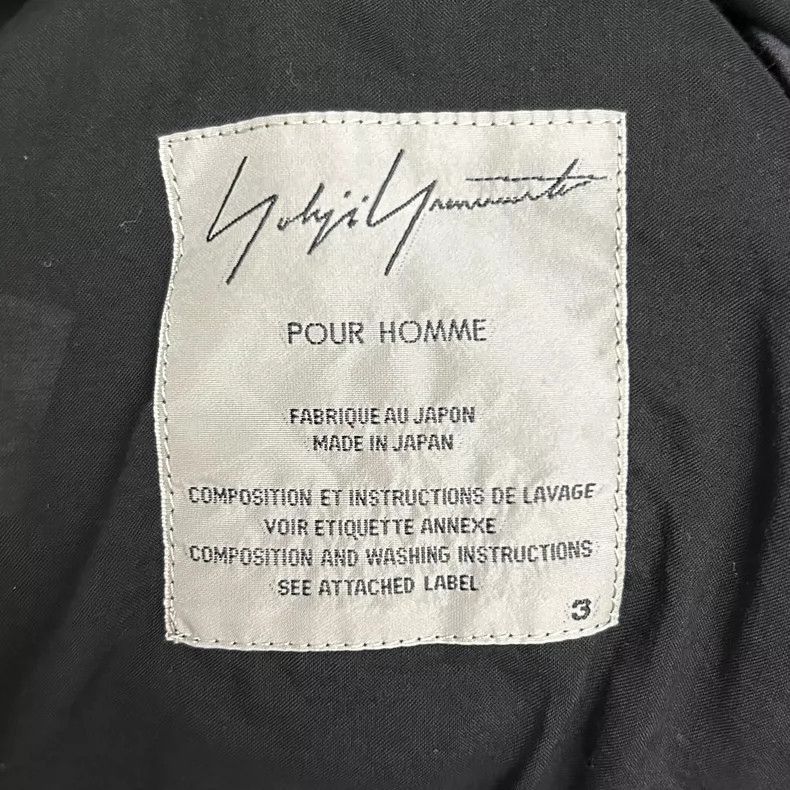 Yohji Yamamoto Yohji Yamamoto Yohji Yamamoto Batwing Long Coat 2015 Colle Size US L / EU 52-54 / 3 - 5 Thumbnail