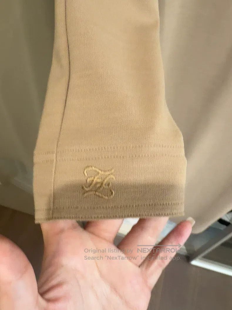 Fendi Fendi One Shoulder Camel Classic Bodycon Dress Size S / US 4 / IT 40 - 4 Thumbnail