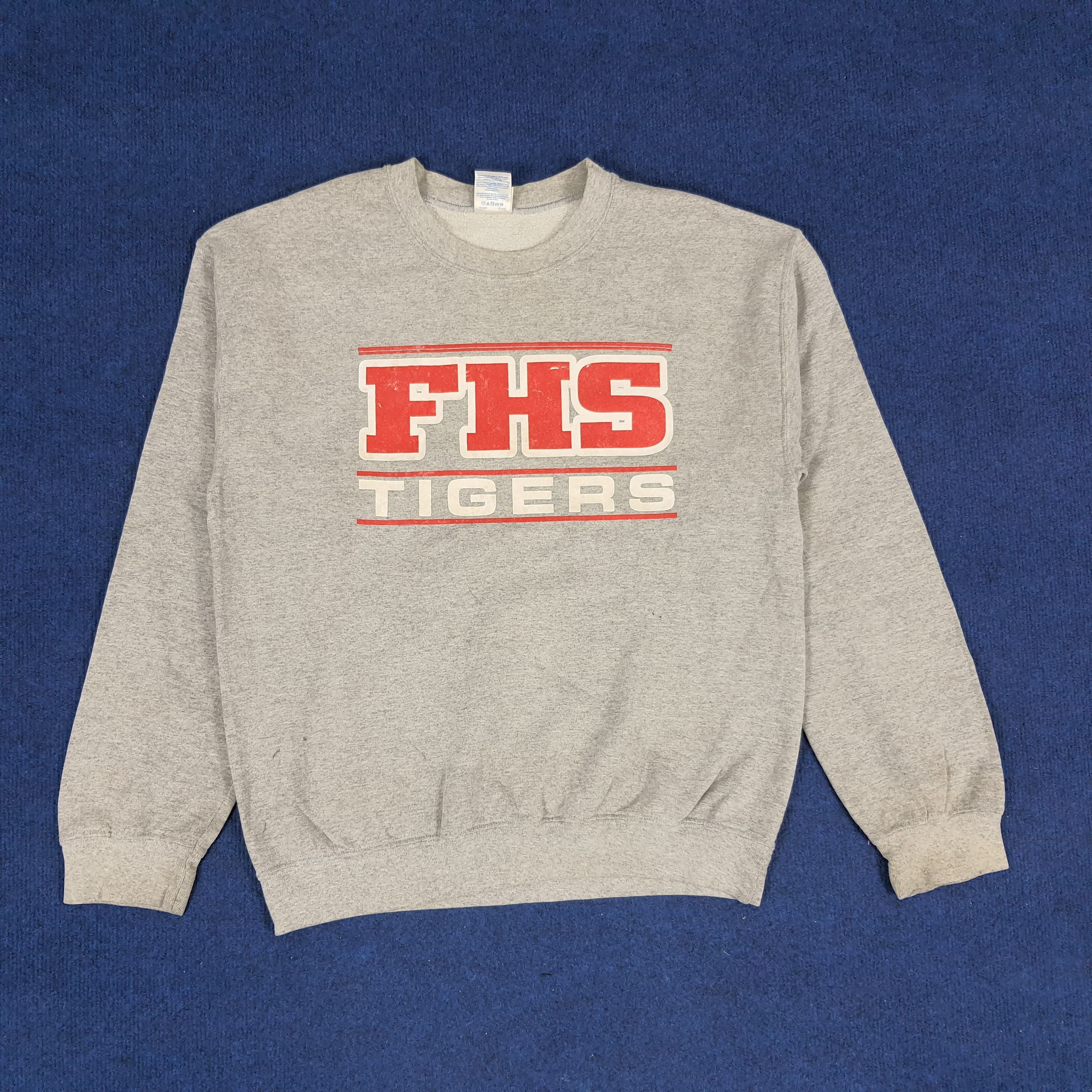 Vintage Vintage FHS Tigers Athletics Sweatshirts Size US M / EU 48-50 / 2 - 1 Thumbnail