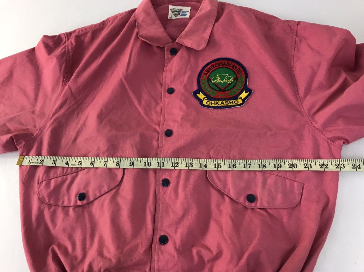 Japanese Brand 90s Kawasaki Bomber Jacket Uncle Bou Ohkasho Double Pocket Size US L / EU 52-54 / 3 - 12 Thumbnail