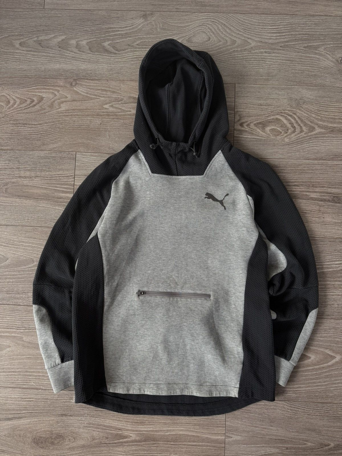 Puma Very Rare Vintage Puma Perfom Hoodie Jacket OG Size US S / EU 44-46 / 1 - 1 Thumbnail