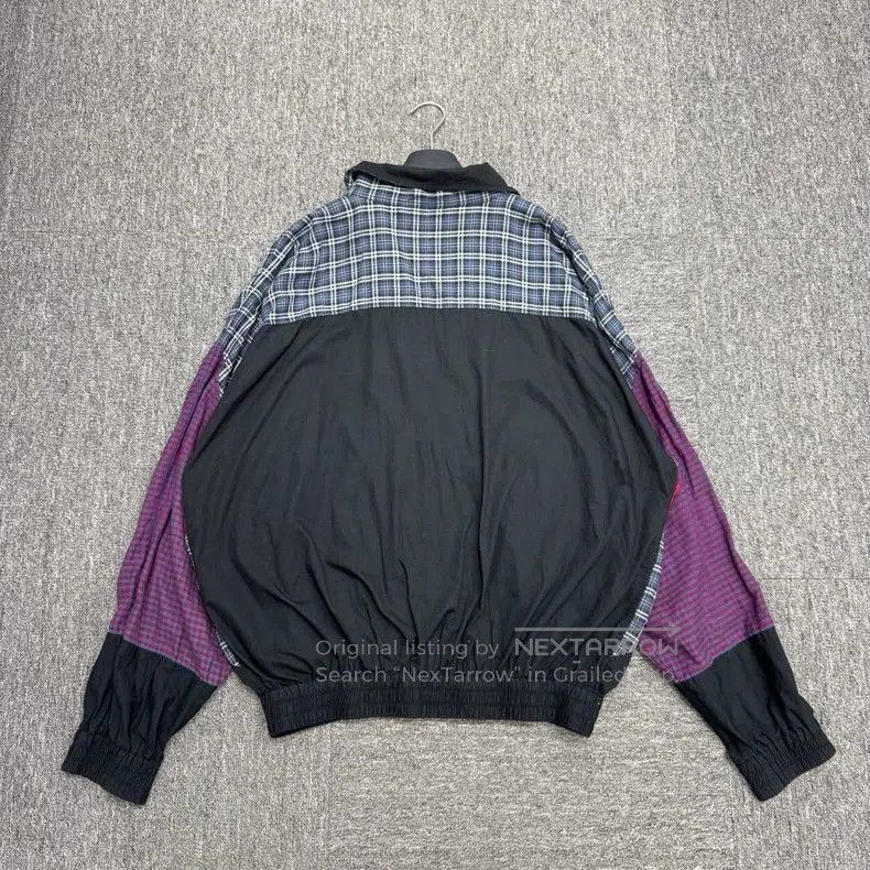 Balenciaga Balenciaga Plaid Patchwork Windbreaker. Size US L / EU 52-54 / 3 - 6 Thumbnail