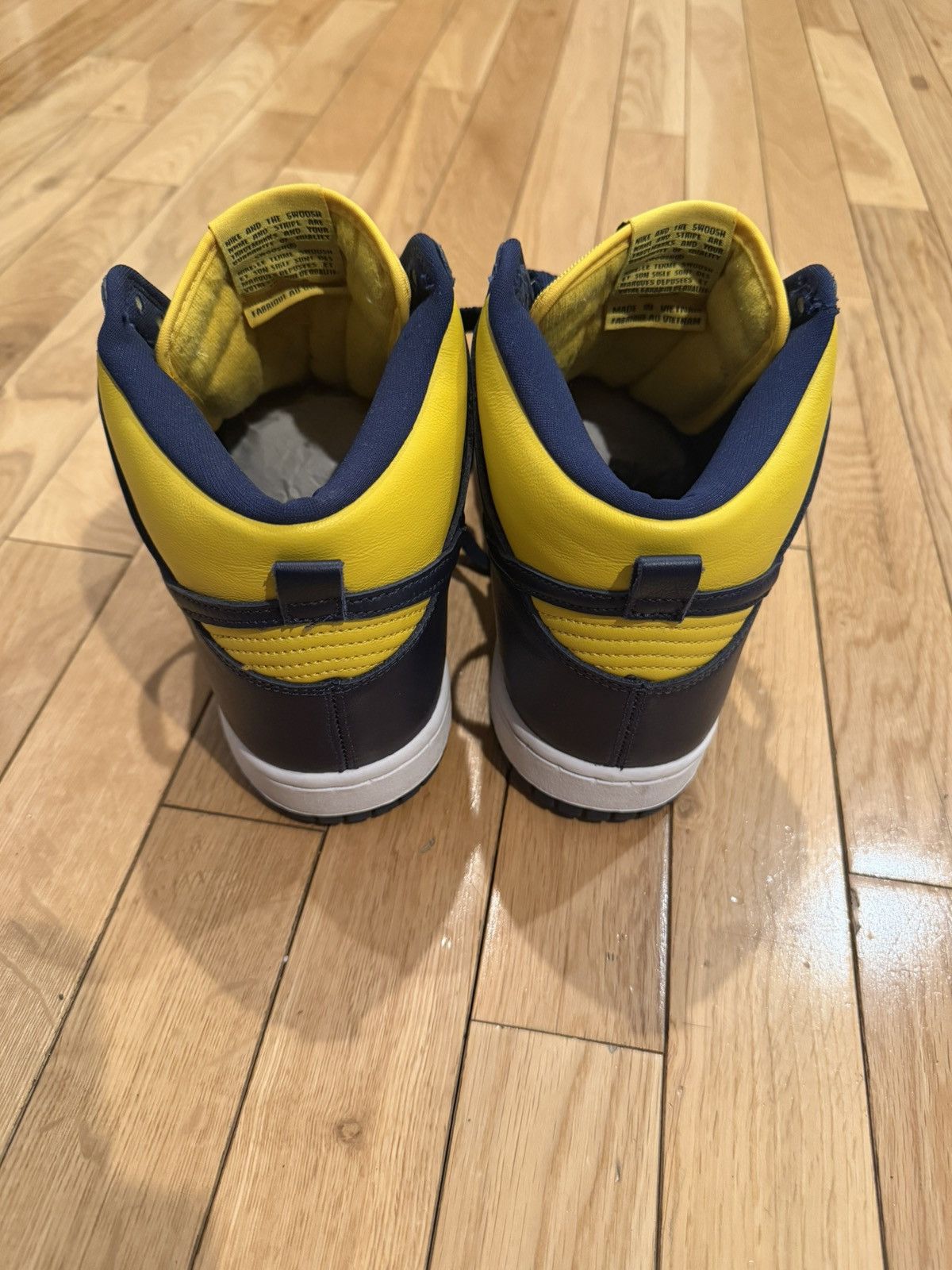 Nike Nike Michigan National Champs Dunk High SP Size 9 Size US 9 / EU 42 - 3 Thumbnail