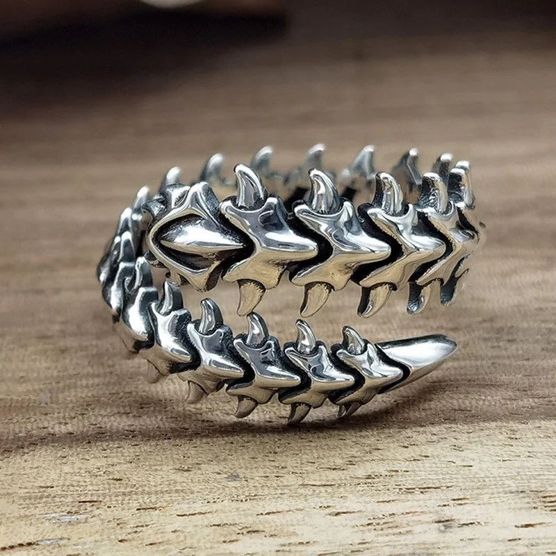 Jewelry Centipede Retro Adjustable Ring Size ONE SIZE - 3 Thumbnail
