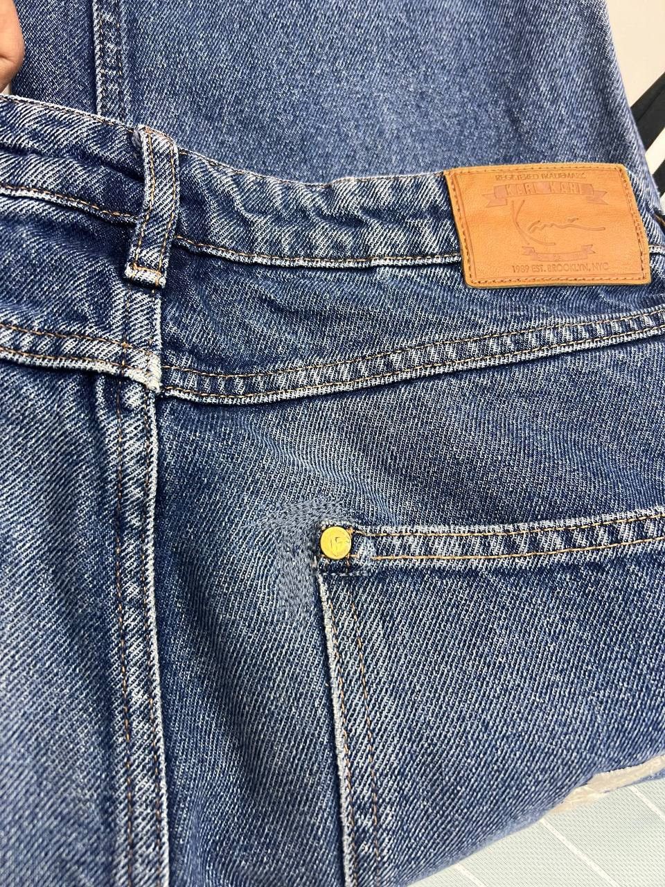 Karl Kani × Vintage Karl Kani Retro Baggy Workwear Jeans Size US 31 - 7 Thumbnail