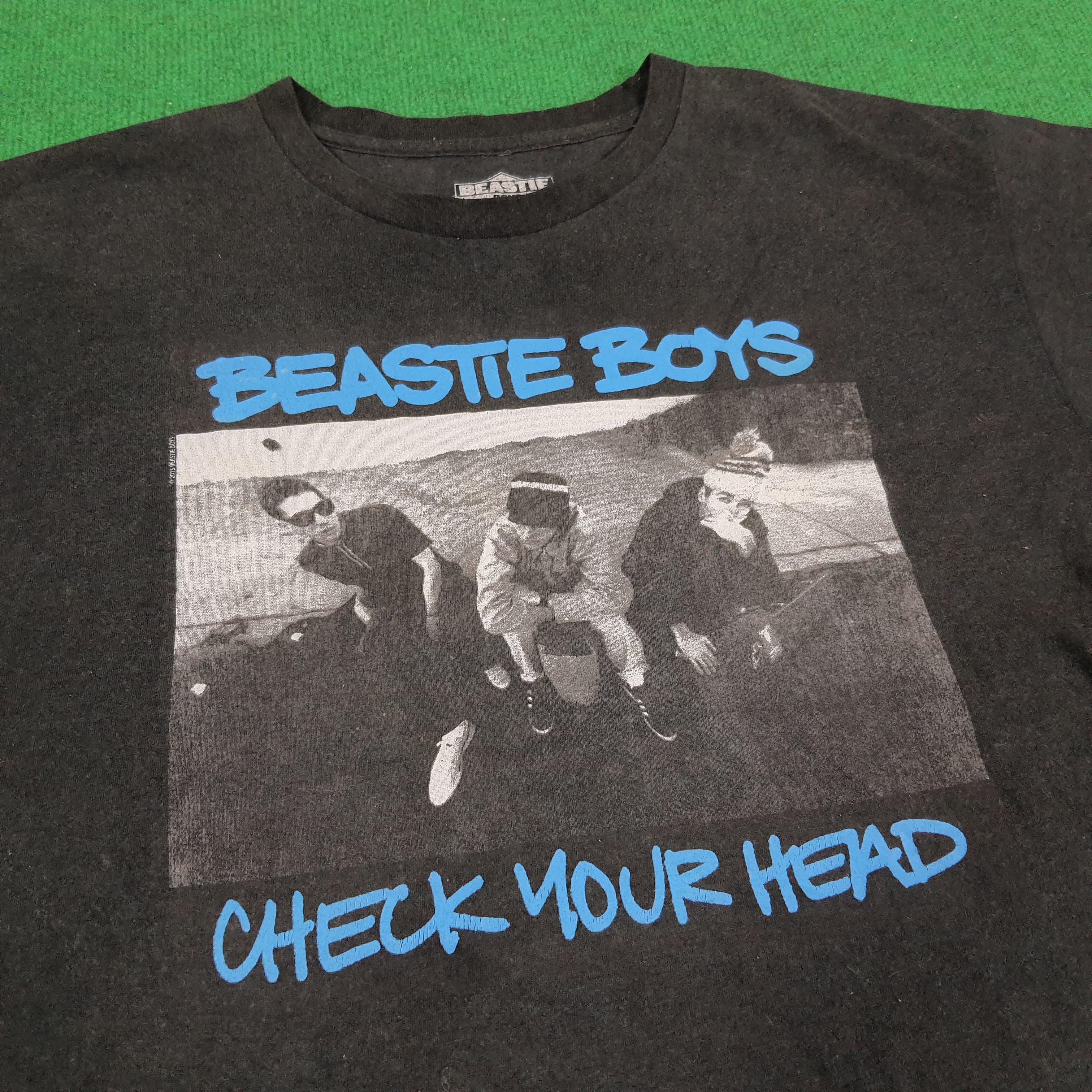 Rap Tees Vintage Beastie Boys 90s Hip-Hop Group Photo Tee Size US L / EU 52-54 / 3 - 2 Thumbnail