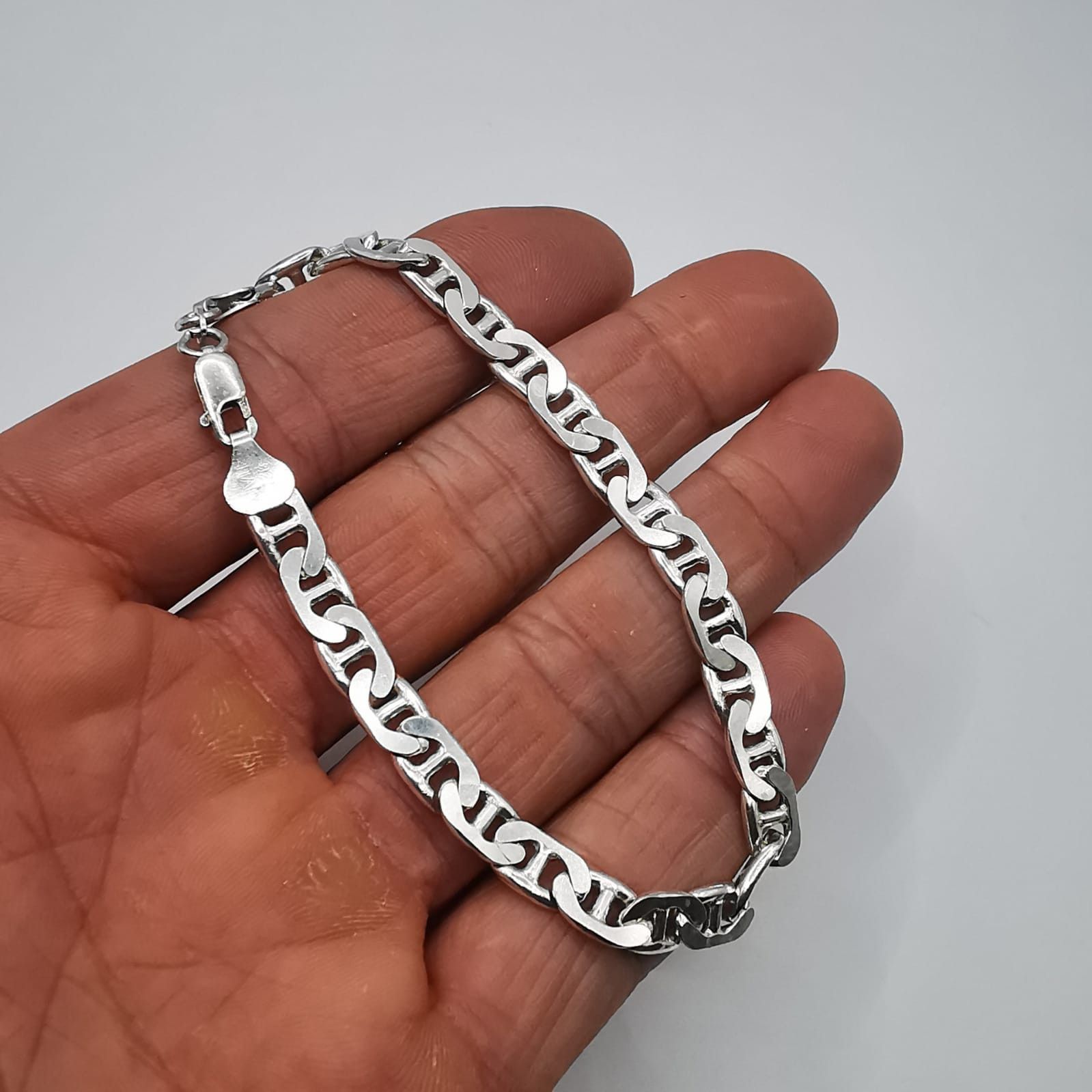 Sterling Silver Vintage Bracelet Jewelry,925 Sterling Silver 15,73g Size ONE SIZE - 6 Thumbnail