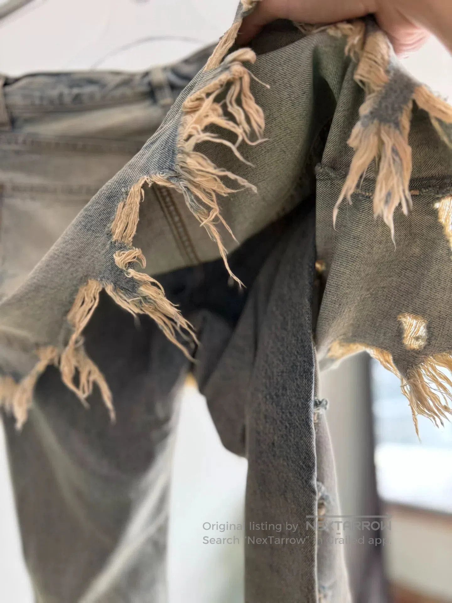 R13 R13 Distressed Vintage Denim Jeans. Size 27" / US 4 / IT 40 - 5 Thumbnail