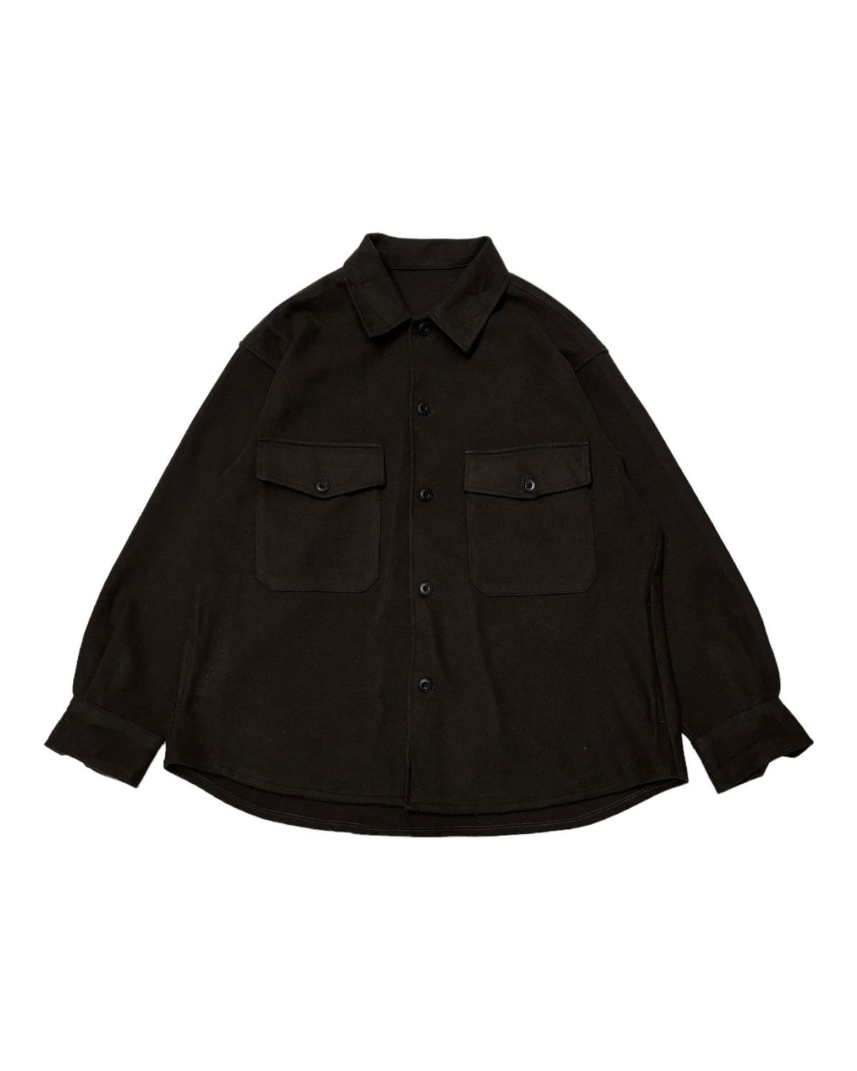 GU × Undercover 🐎 GU BOXY OVERSHIRT BUTTON COLLAR SHIRT Size US XL / EU 56 / 4 - 9 Thumbnail