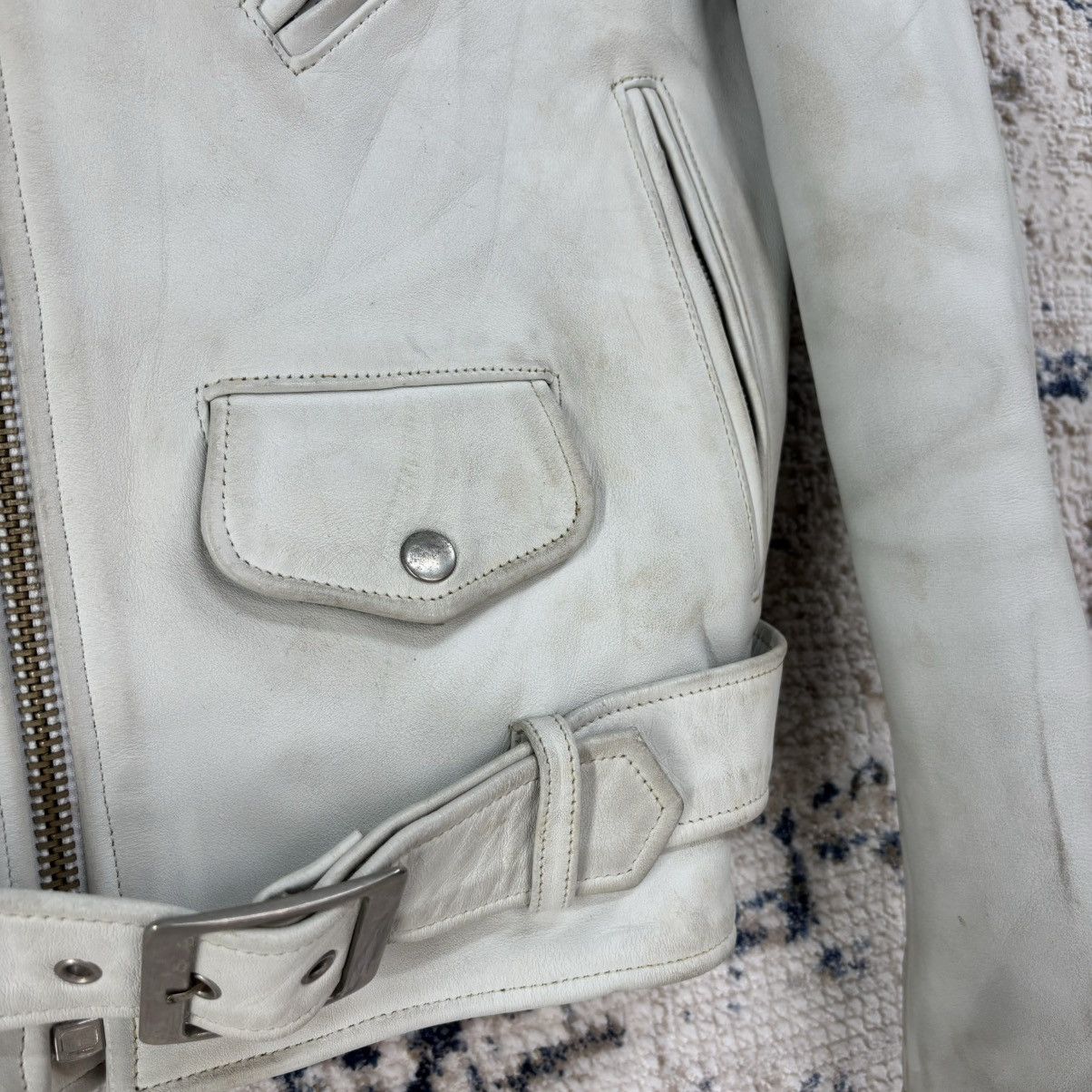 Genuine Leather 🔥Vintage FREEDOM Bikers Leather Jacket Size US S / EU 44-46 / 1 - 7 Thumbnail