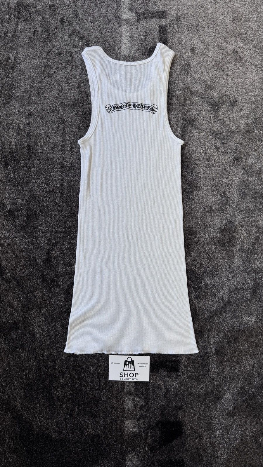Chrome Hearts BRAND NEW CHROME HEARTS BANNER NECK LOGO TANK TOP Size US L / EU 52-54 / 3 - 1 Thumbnail