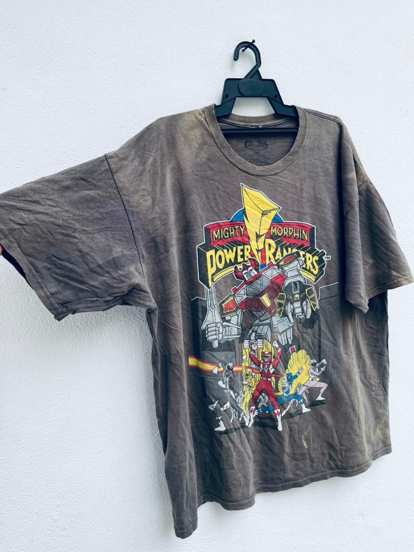 Vintage Vintage Power Rangers Famous Television Series Shirt Size US XXL / EU 58 / 5 - 4 Thumbnail