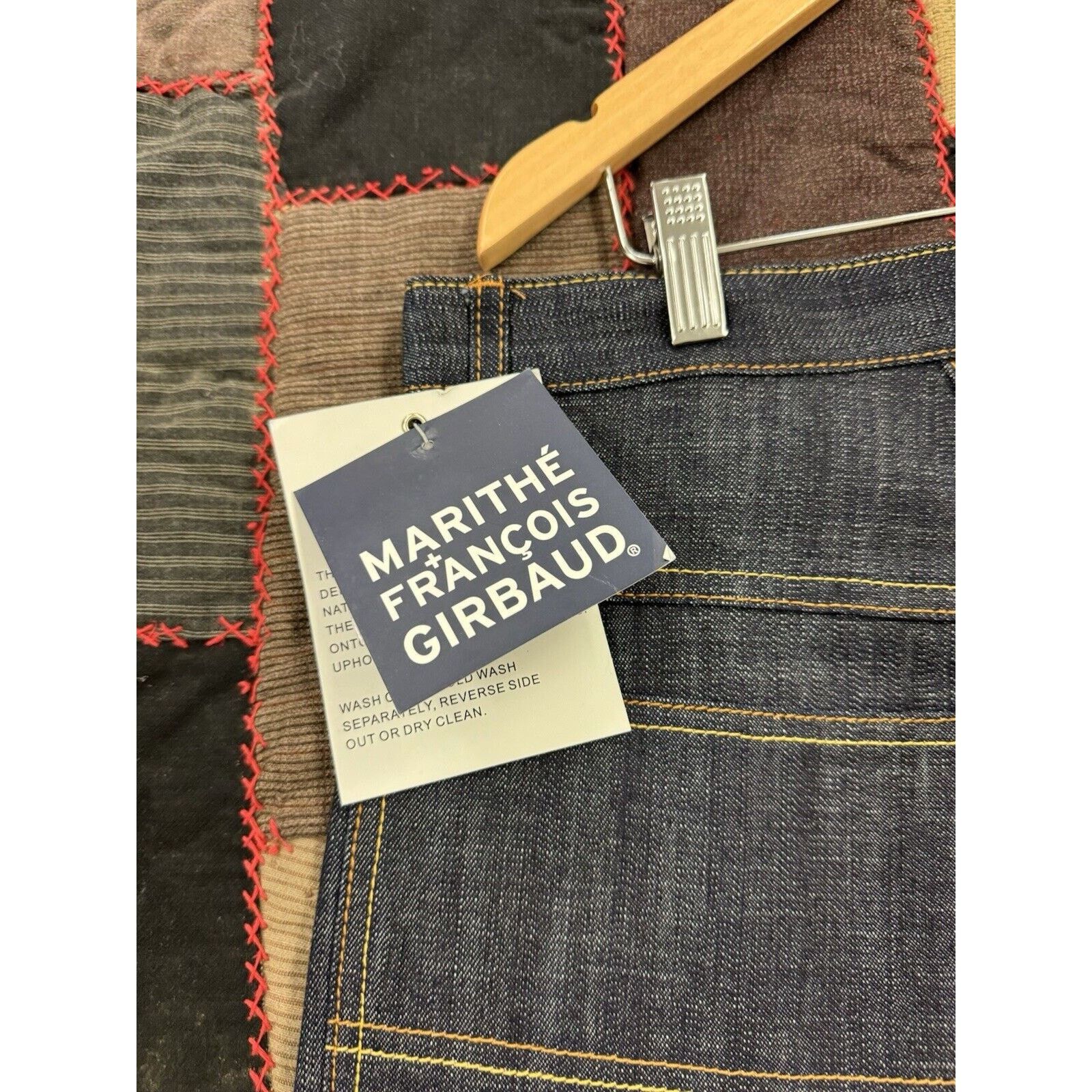 Vintage Deadstock 90s Baggy Marithe Francois Girbaud Men 33W X 30L Size US 33 - 6 Thumbnail