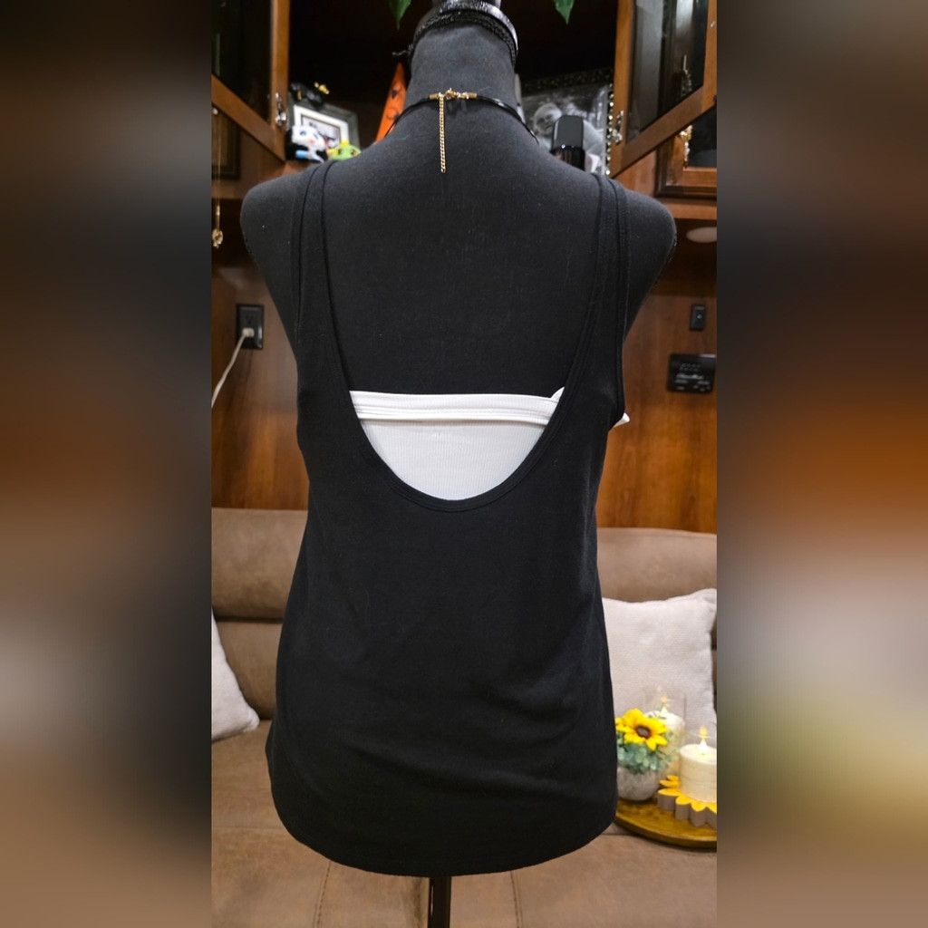 Victoria's Secret Victoria's Sport Black Muscle Tee With Logo Size S / US 4 / IT 40 - 2 Thumbnail