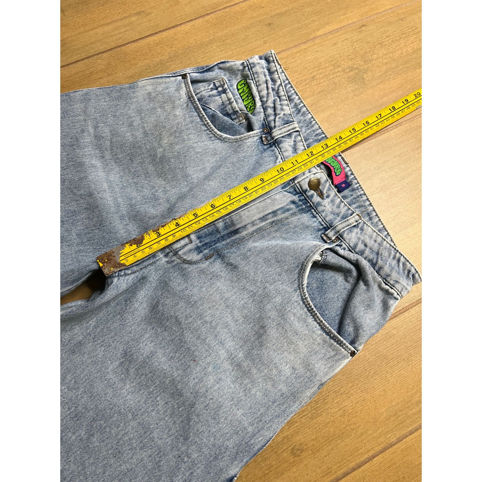 Empyre Empyre Carpenter Jeans Womens Sz 9 Blue Tori High Rise Y2K Size 32" / US 10 / IT 46 - 9 Thumbnail