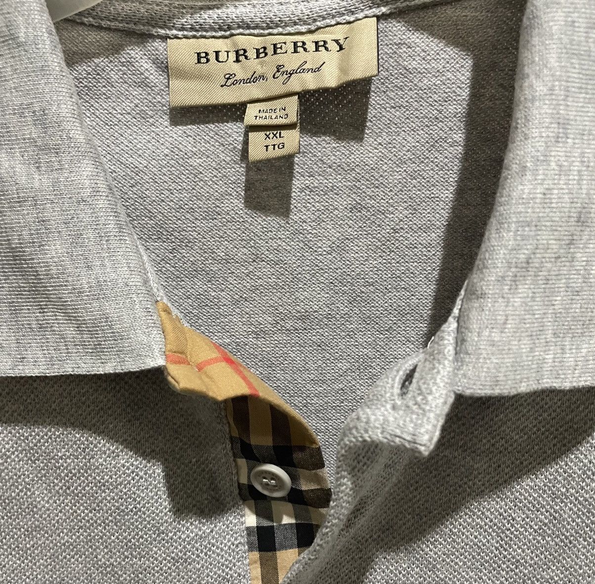 Burberry BURBERRY LONDON POLO SHIRT Size US XXL / EU 58 / 5 - 2 Thumbnail
