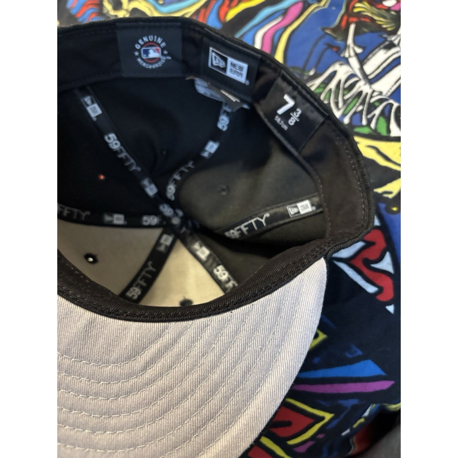 New Era New York Yankees MLB Hat flex fit 7 3/8 Size ONE SIZE - 5 Thumbnail