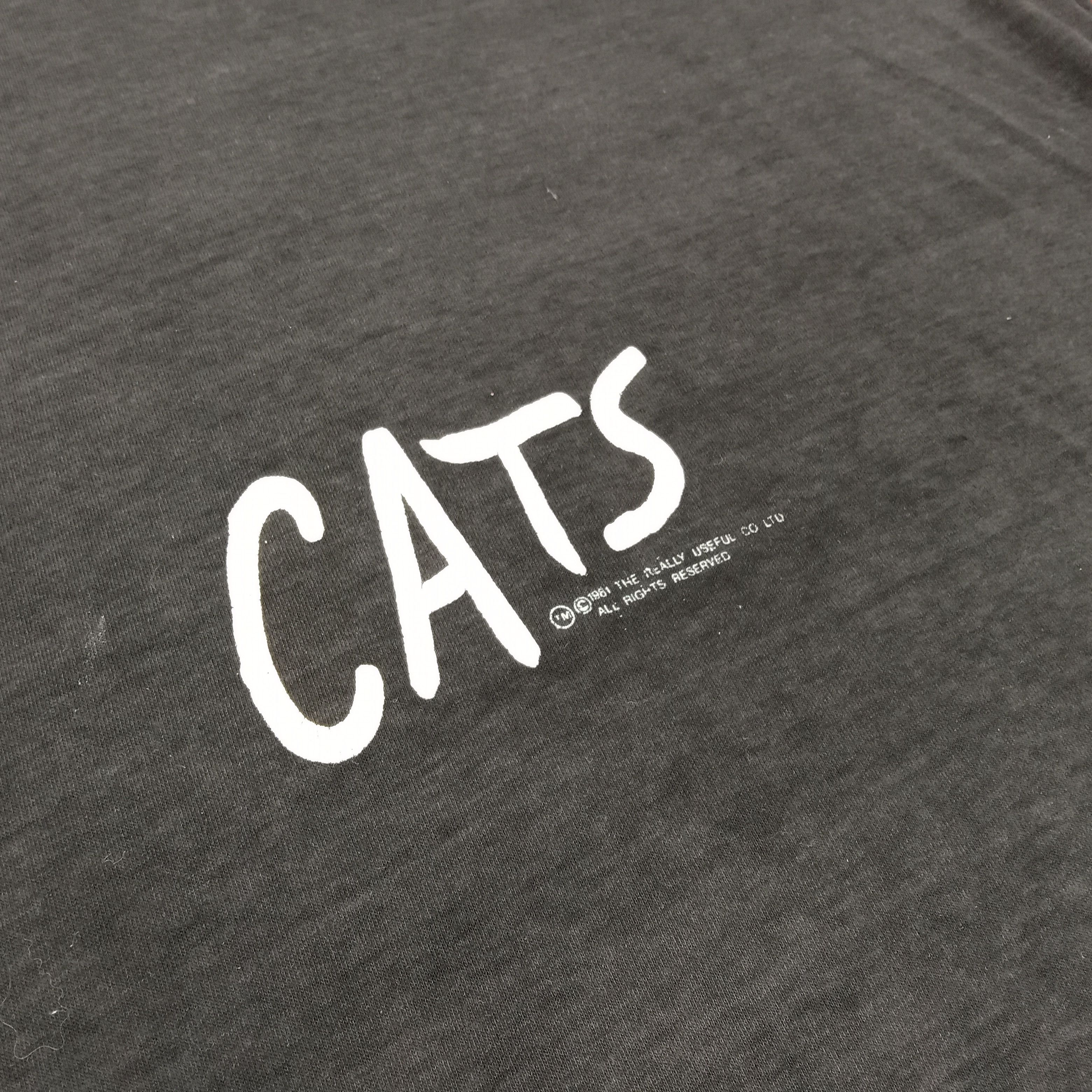 Vintage Cats Horror Movie Streetwear Style Vintage Tshirt Size US M / EU 48-50 / 2 - 4 Thumbnail