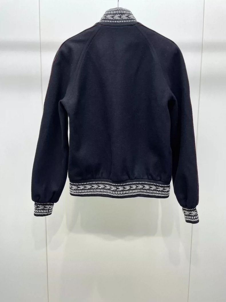 Saint Laurent Paris SAINT LAURENT Wool Bomber Jacket- Size US XS / EU 42 / 0 - 2 Thumbnail