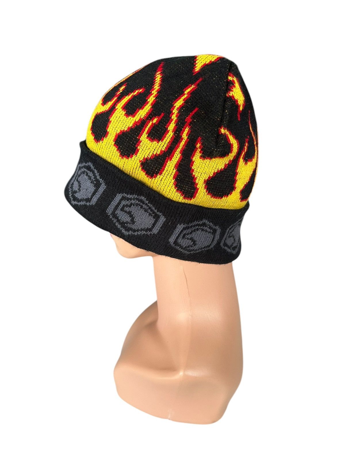 Japanese Brand × Kapital × Vintage Japanese Style Flame Beanie Hats Size ONE SIZE - 2 Thumbnail