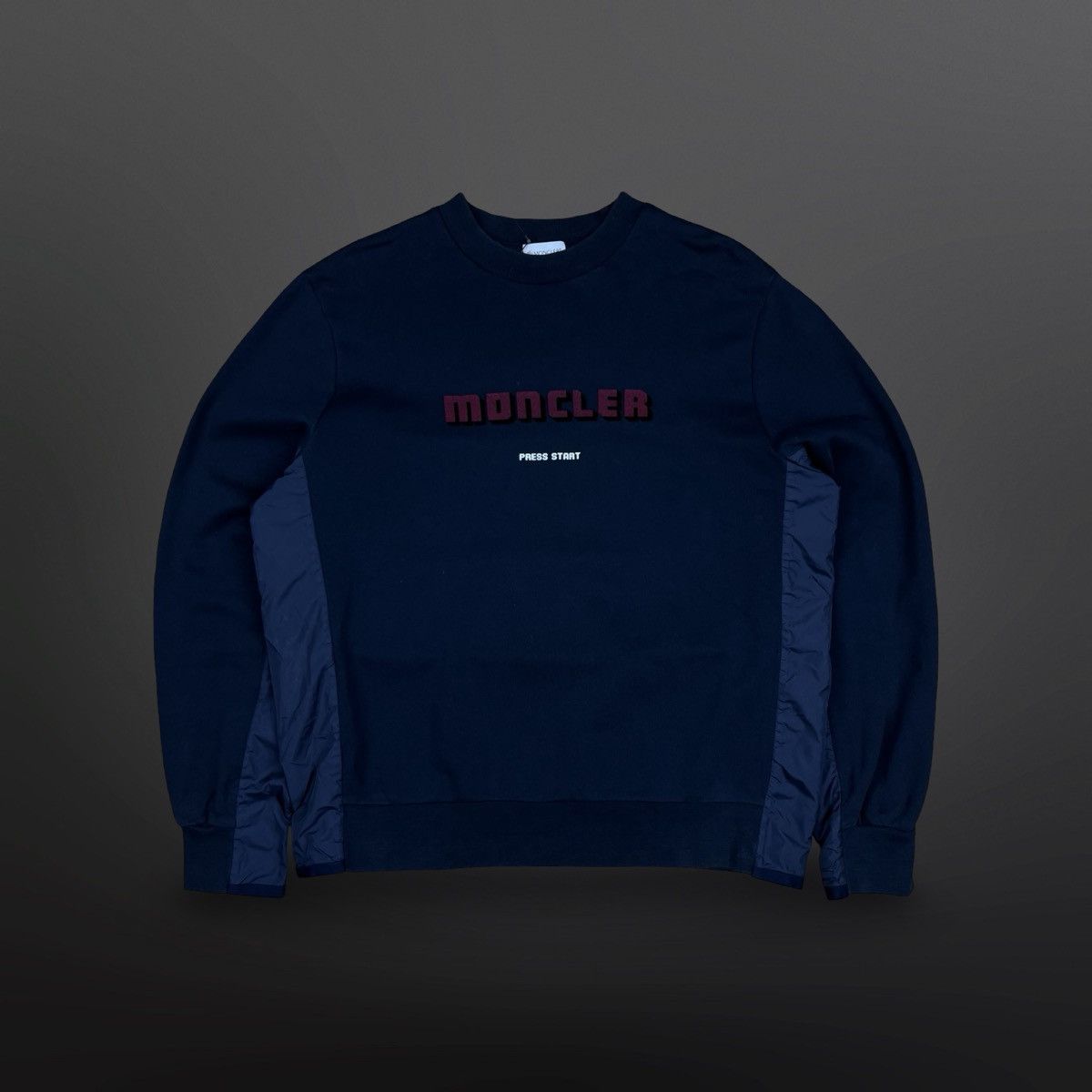 Moncler Crewneck Sweatshirt – Navy / Blue – Size XL
