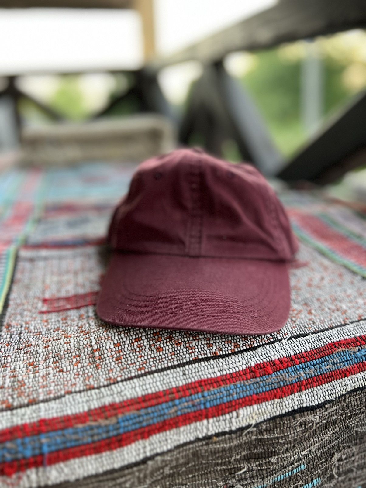 If Six Was Nine Vintage Red Dad Cap 🔺 | Clean Everyday Essential Size ONE SIZE - 3 Thumbnail