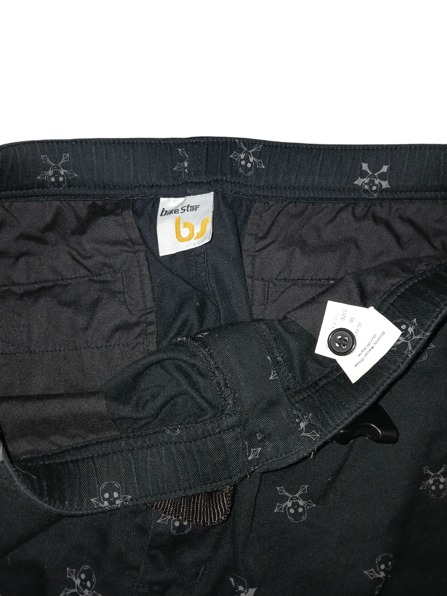 Japanese Brand × Vintage BIKESTAR SKULL SHORT PANTS Size US 31 - 3 Thumbnail