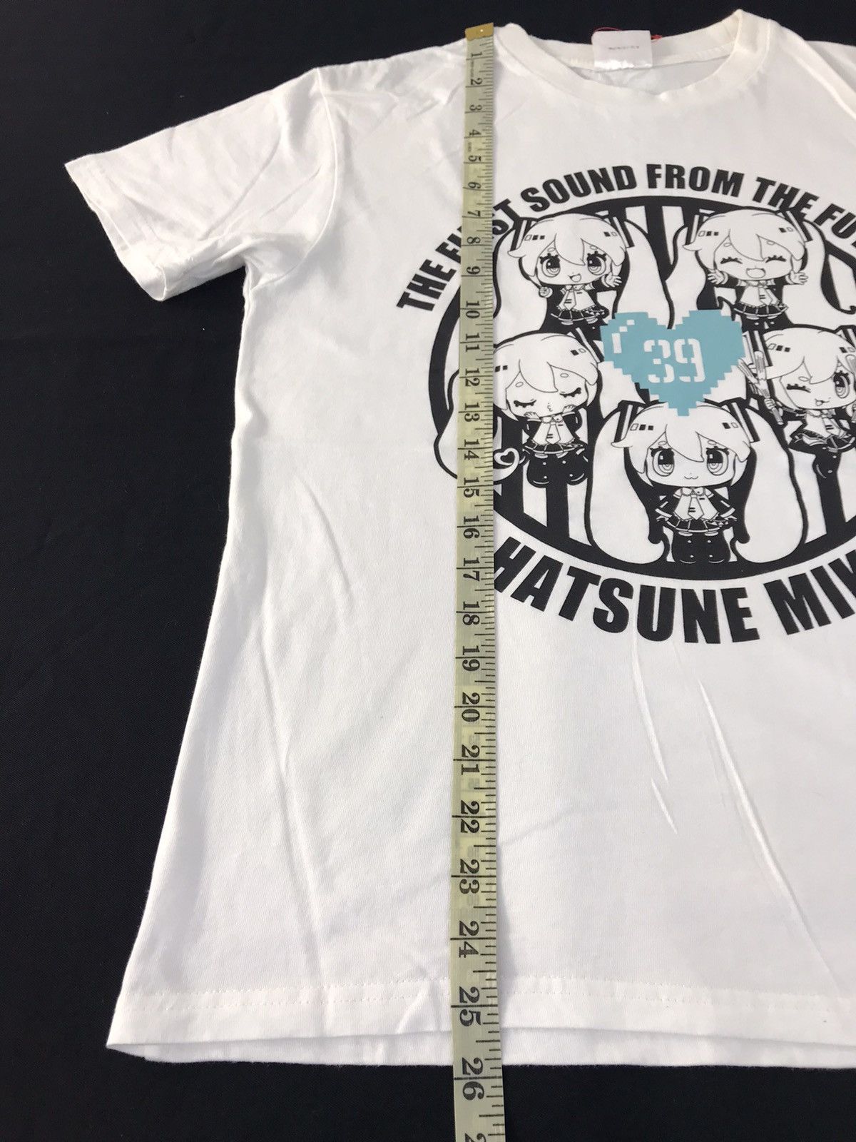 Japanese Brand Hatsune Miku CV01 Vocaloid Voicebank Manga Logo Printed Tee Size M / US 6-8 / IT 42-44 - 10 Thumbnail