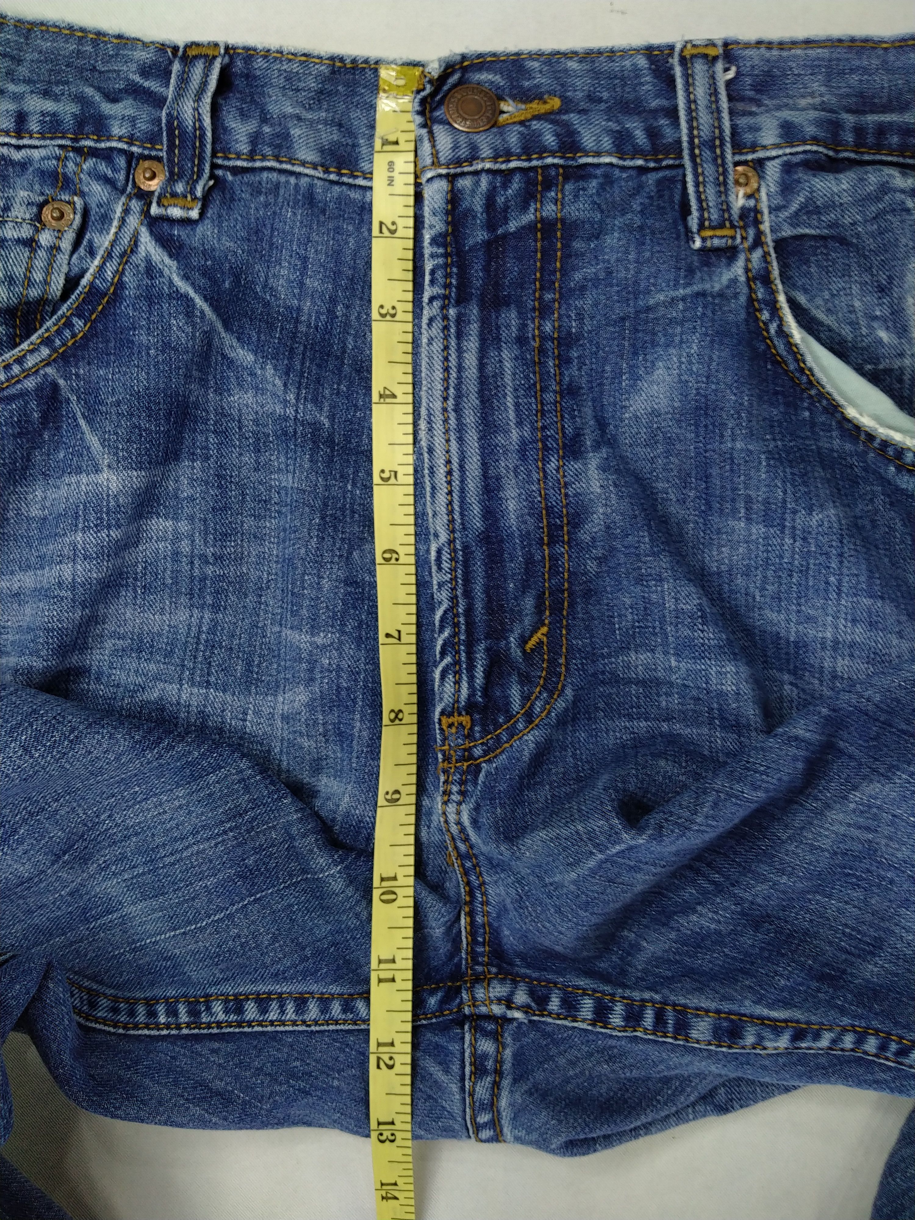 Levi's Blue Relaxed Straight Vintage Levi's 559 Denim JN285 Size US 32 / EU 48 - 6 Thumbnail