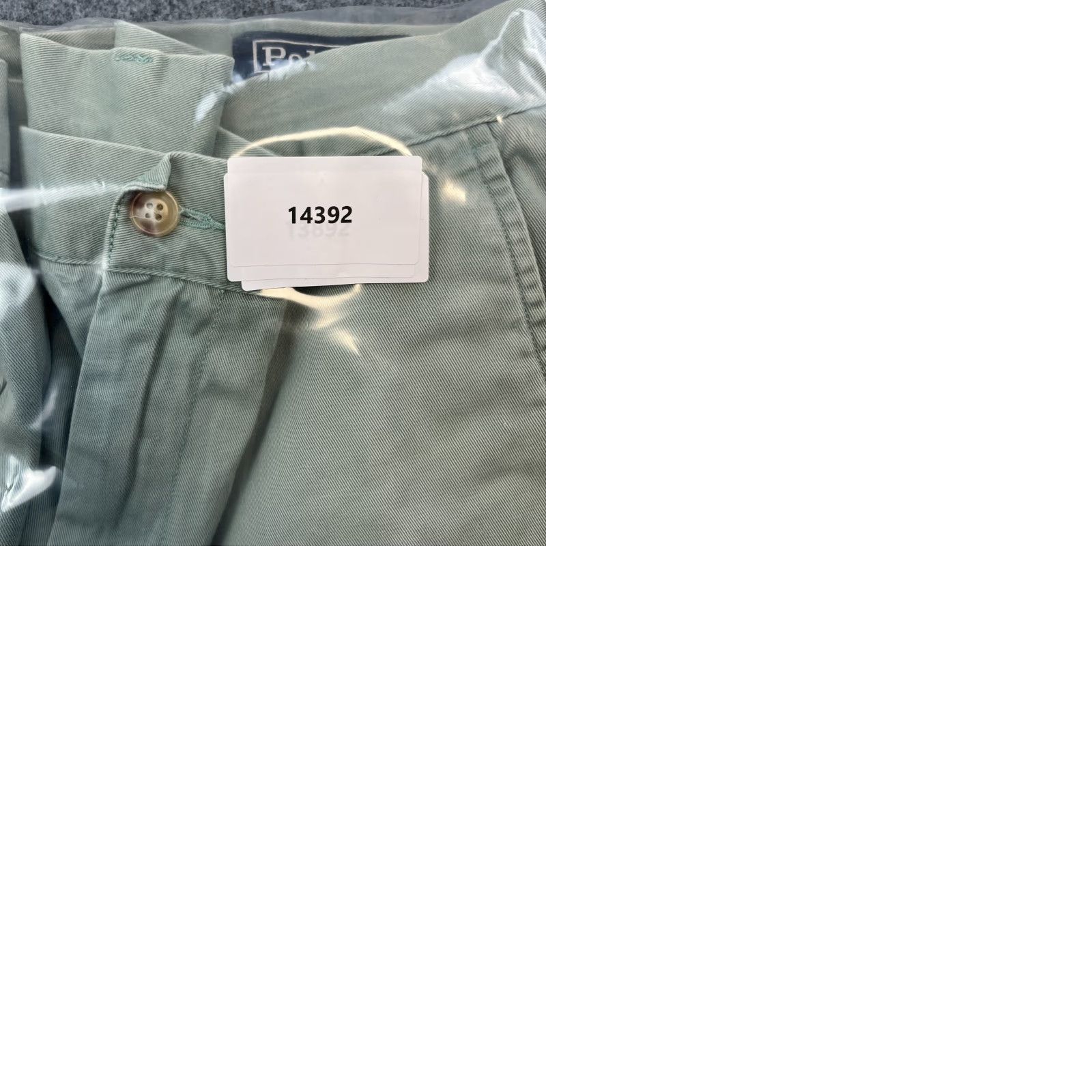 Polo Ralph Lauren Polo Ralph Lauren Mens Chino Shorts 40 Cotton Green Vintage Summer Shirt Size US L / EU 52-54 / 3 - 9 Thumbnail
