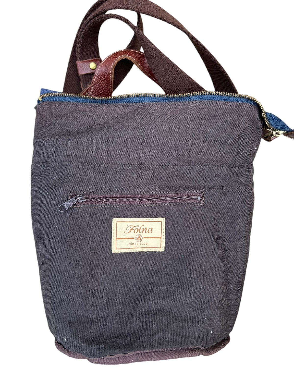 Harris Tweed Folna Japan X Harris Tweed Multi Pocket 2 Way Bag Size ONE SIZE - 21 Thumbnail