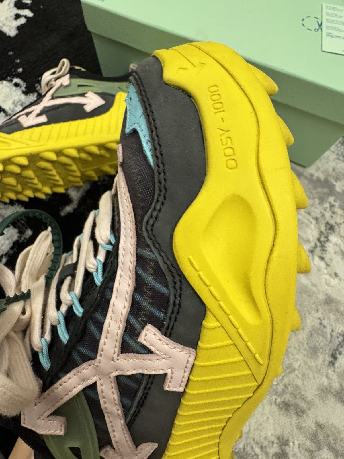 Off-White Odsy 1000 low-top sneakers Size US 8 / IT 38 - 8 Thumbnail