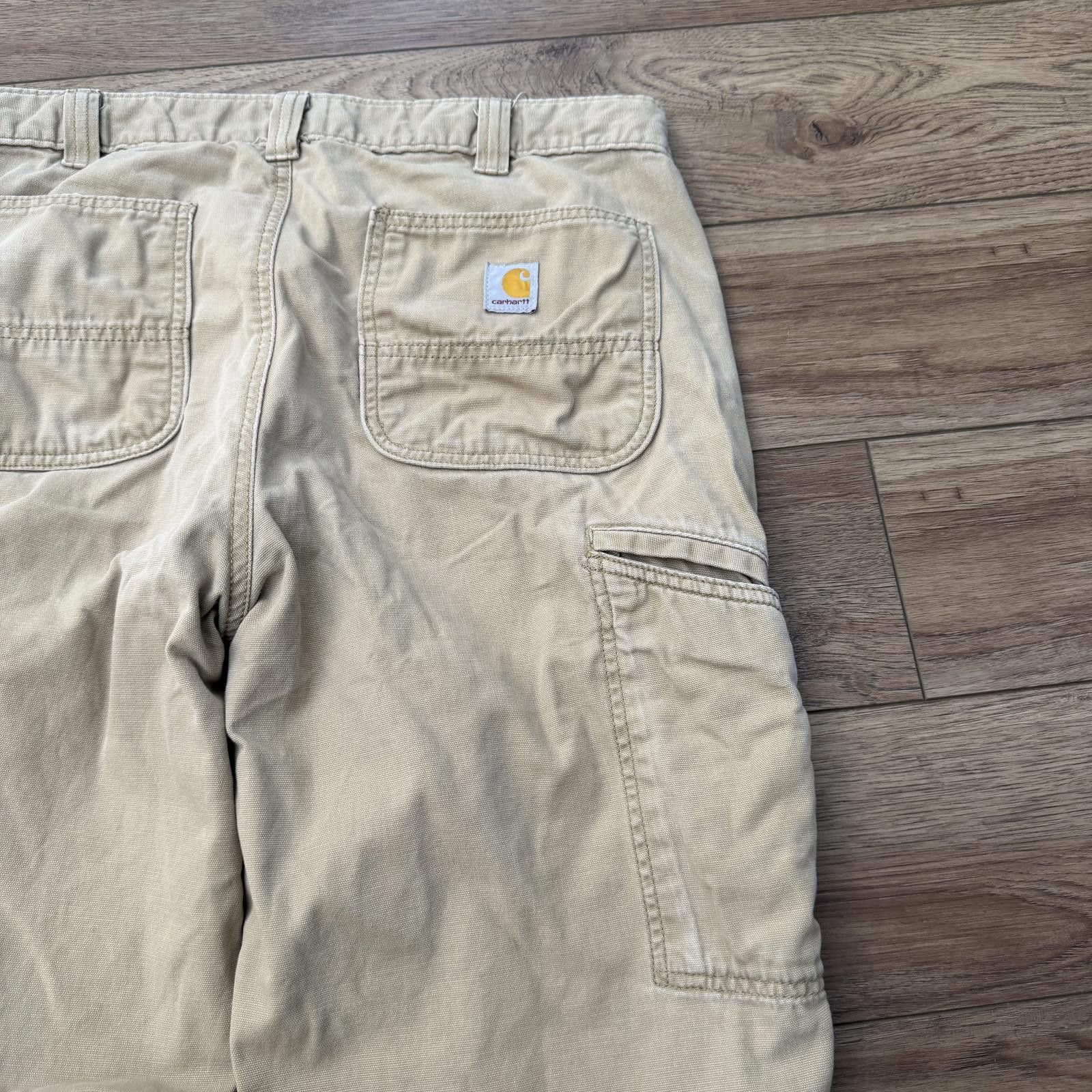 Carhartt Carhartt Carpenter Relaxed Fit Rugged Flex Pants Distressed Size US 36 / EU 52 - 4 Thumbnail