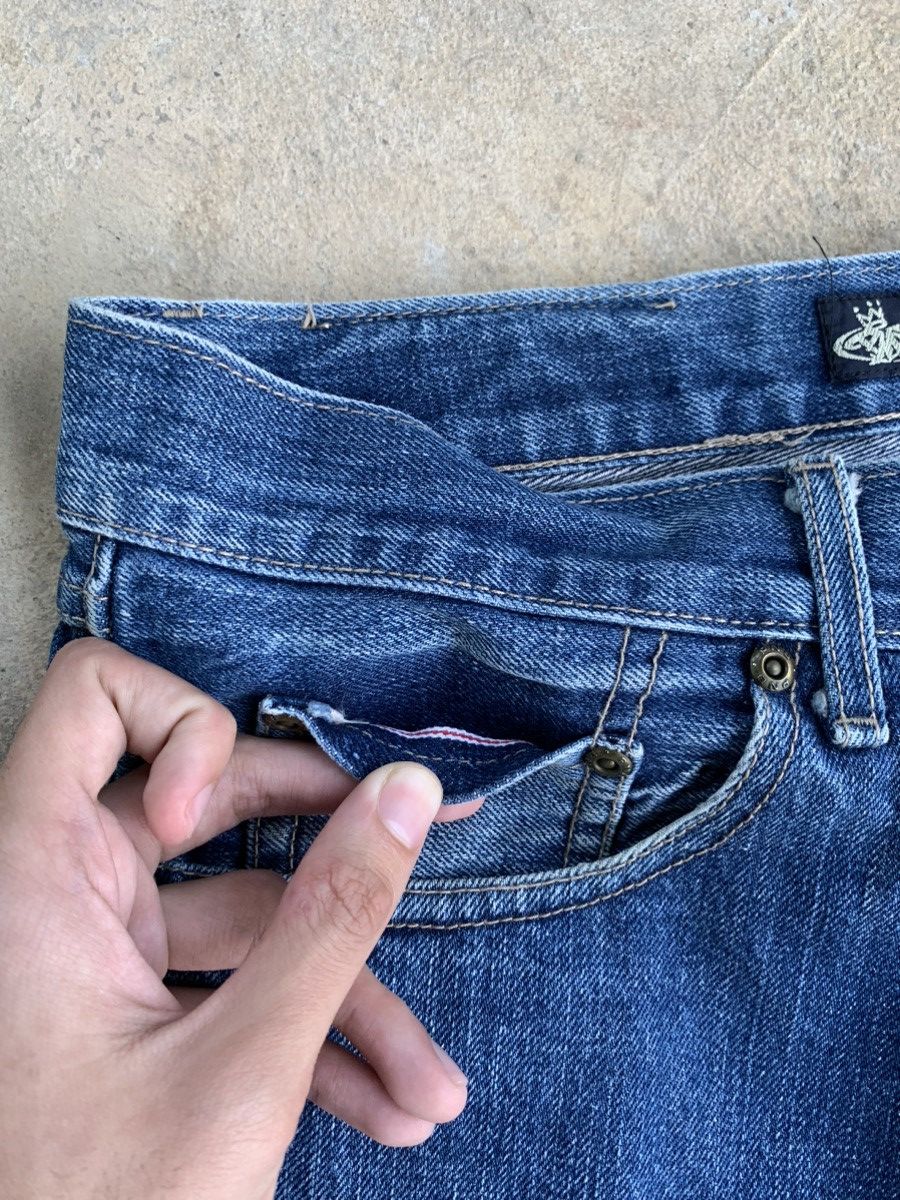 Japanese Brand PNB Nation Clothing Selvedge Distressed Denim Size US 31 - 5 Thumbnail