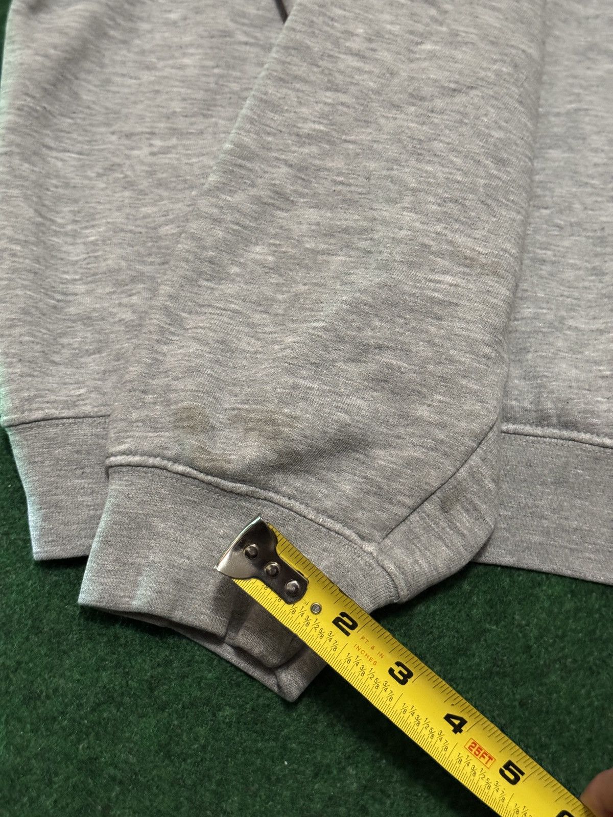 Nike Vintage Y2K Nike Gray Tag Med Baggy Boxy Gray Swoosh Hoodie Size US M / EU 48-50 / 2 - 8 Thumbnail