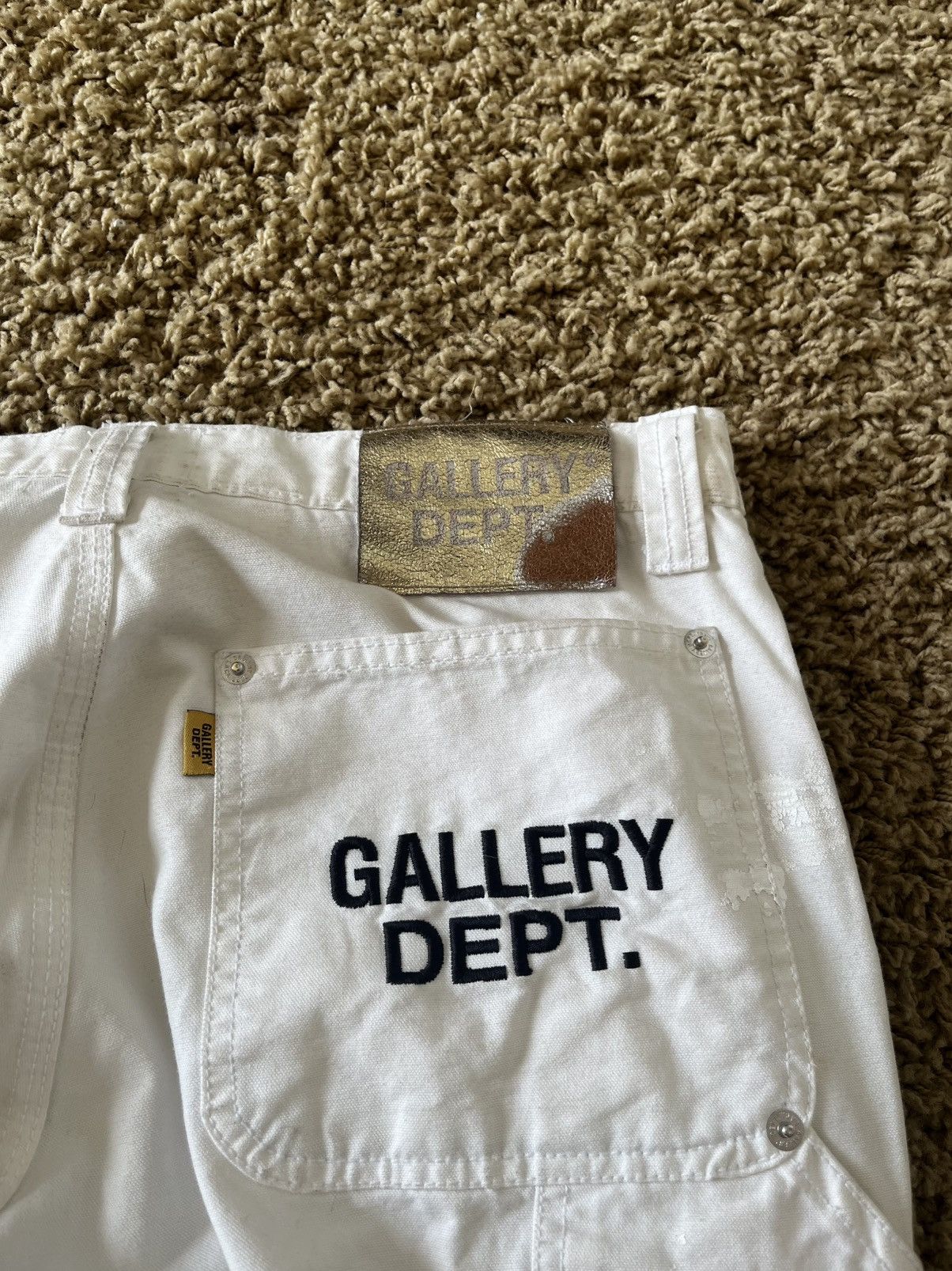 Gallery Dept. White carpenter gallery dept jeans Size US 32 / EU 48 - 5 Thumbnail