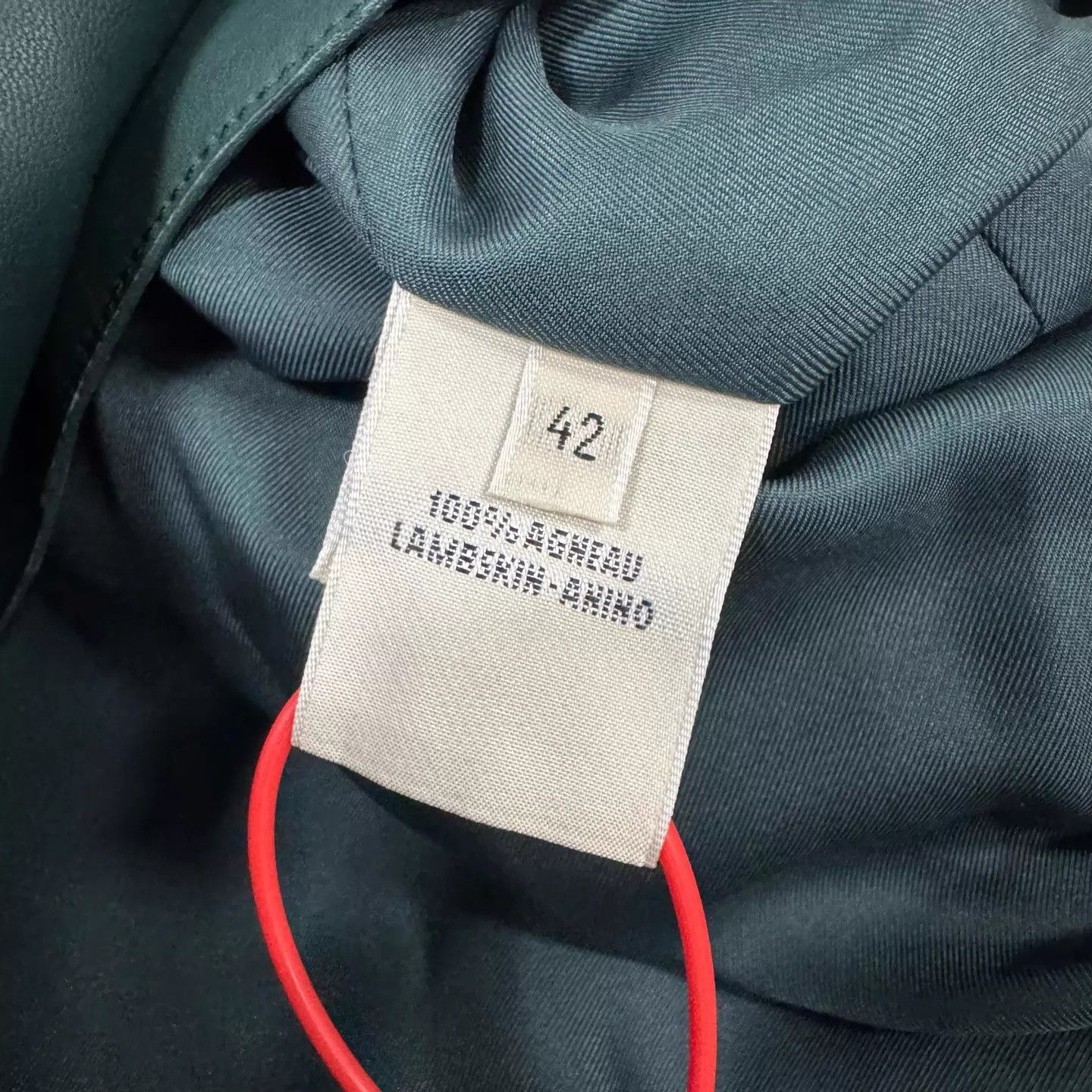 Hermes Hermes Emerald Green Leather Blazer 42 (99 New) Size M / US 6-8 / IT 42-44 - 6 Thumbnail