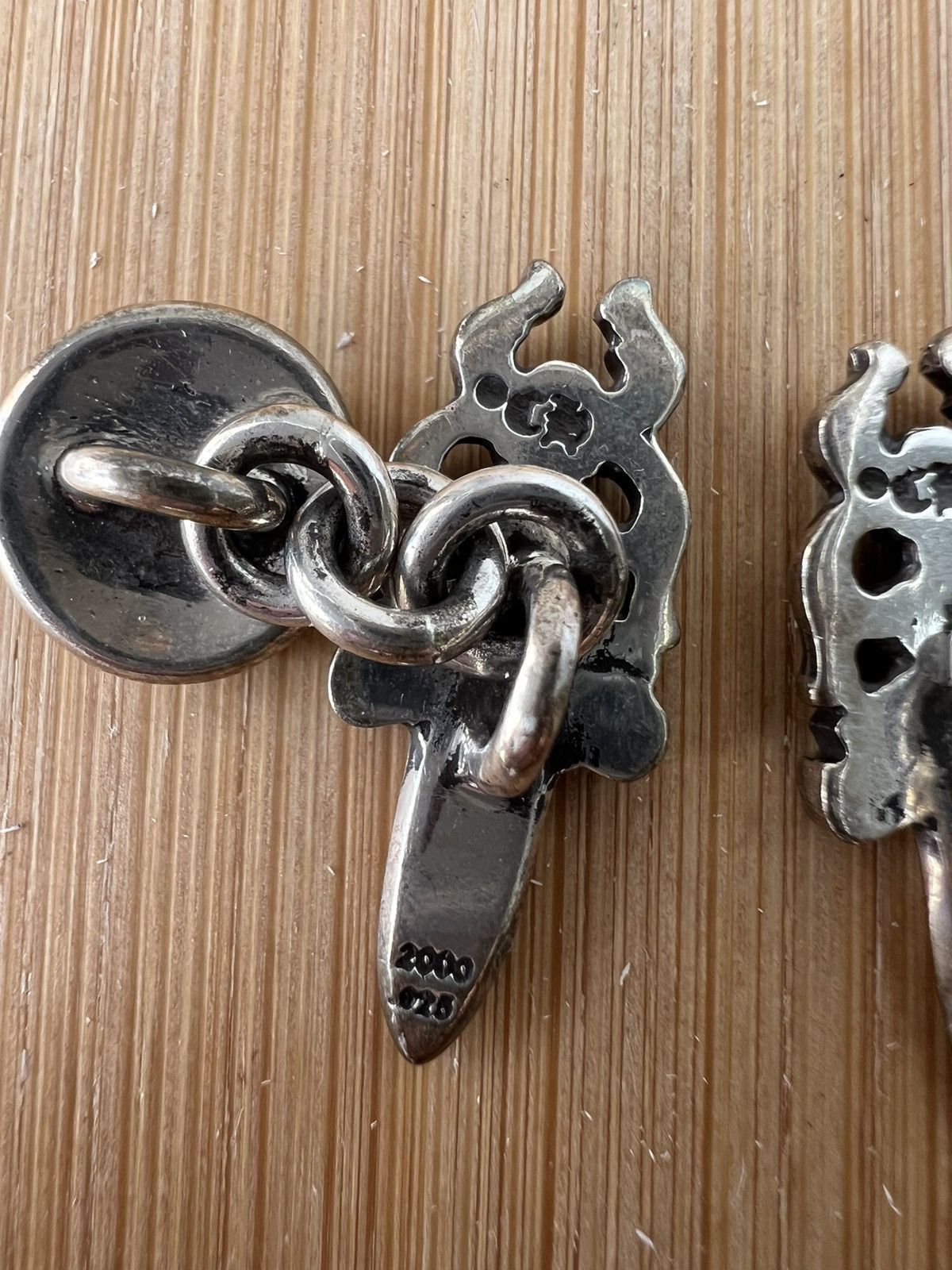 Chrome Hearts Chrome hearts DAGGER silver cuff links Size ONE SIZE - 6 Thumbnail