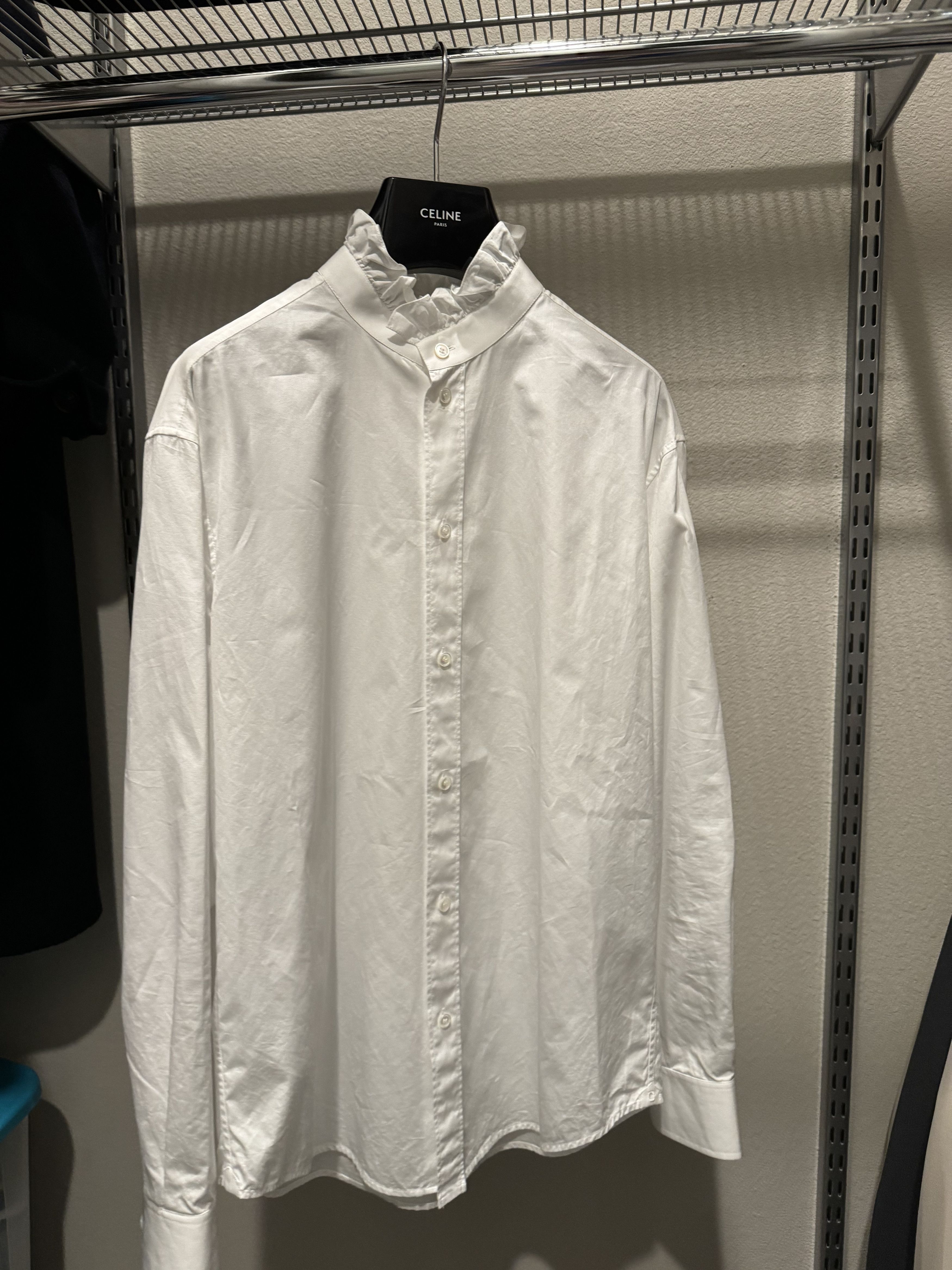 Celine × Hedi Slimane Celine Page Shirt FW21 Size US M / EU 48-50 / 2 - 7 Thumbnail