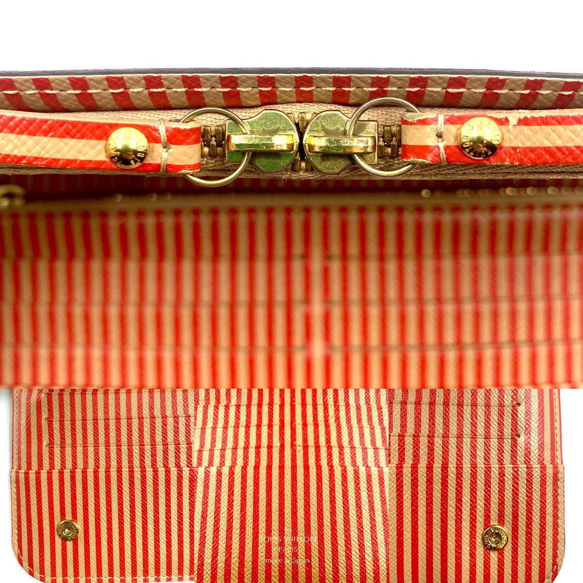 Louis Vuitton LOUIS VUITTON Damier Ebene Trunks and Locks Insolite Wallet Size ONE SIZE - 11 Thumbnail