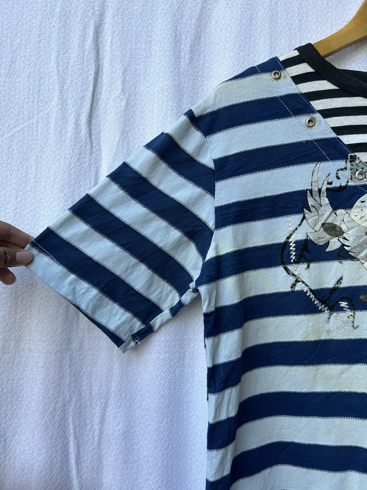 If Six Was Nine × Japanese Brand × Le Grande Bleu (L.G.B.) Striped japanese gothic double layers Ifsixwasnine lgb Size US L / EU 52-54 / 3 - 3 Thumbnail