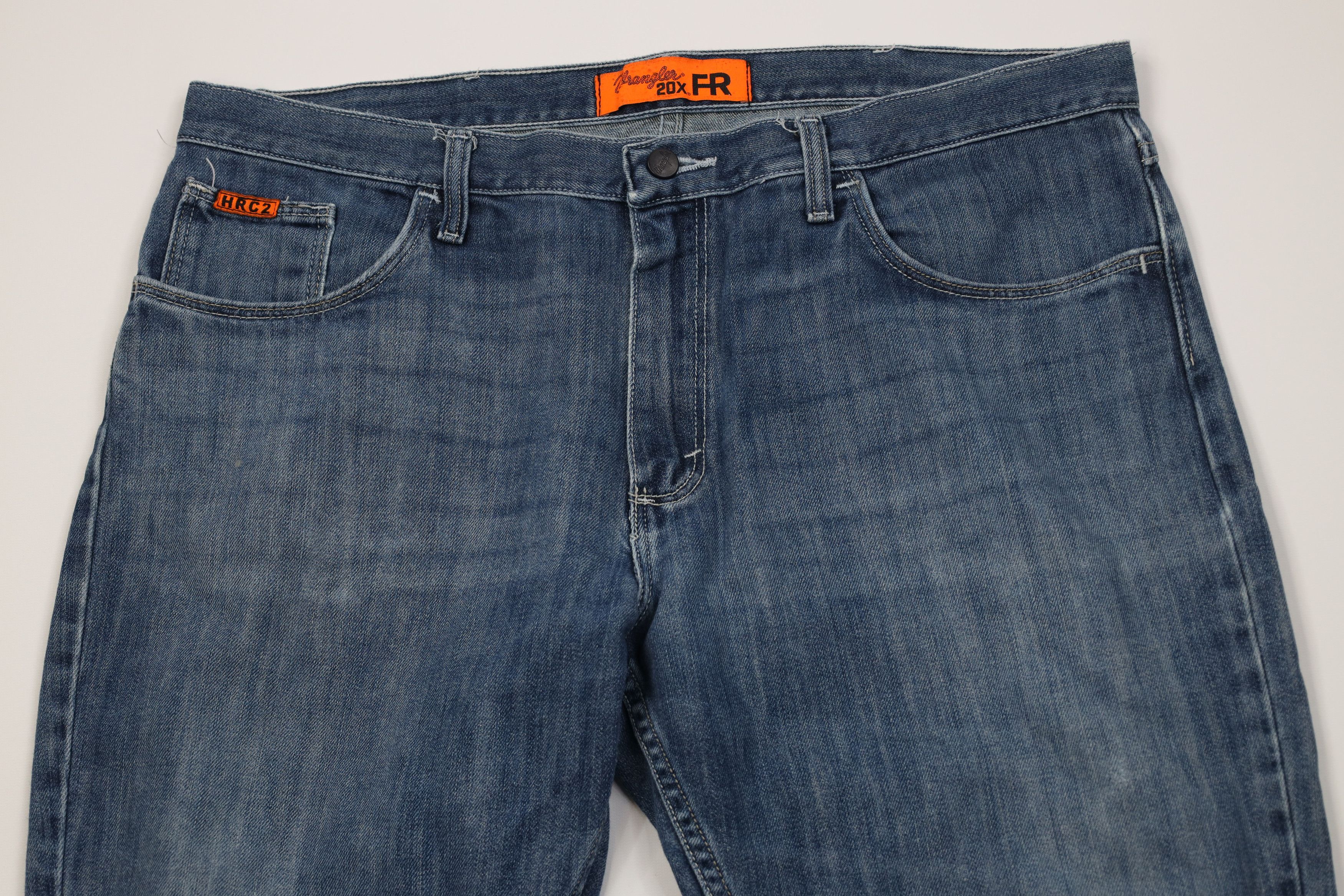Wrangler Wrangler FR 20X Fire Flame Resistant Wide Leg Denim Jeans Size US 38 / EU 54 - 2 Thumbnail