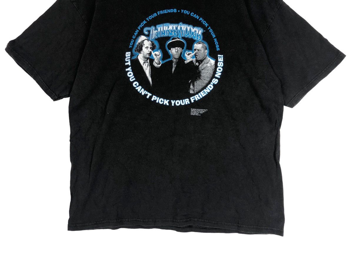 Vintage Vintage Y2K The Three Stooges T Shirt Size US XL / EU 56 / 4 - 4 Thumbnail